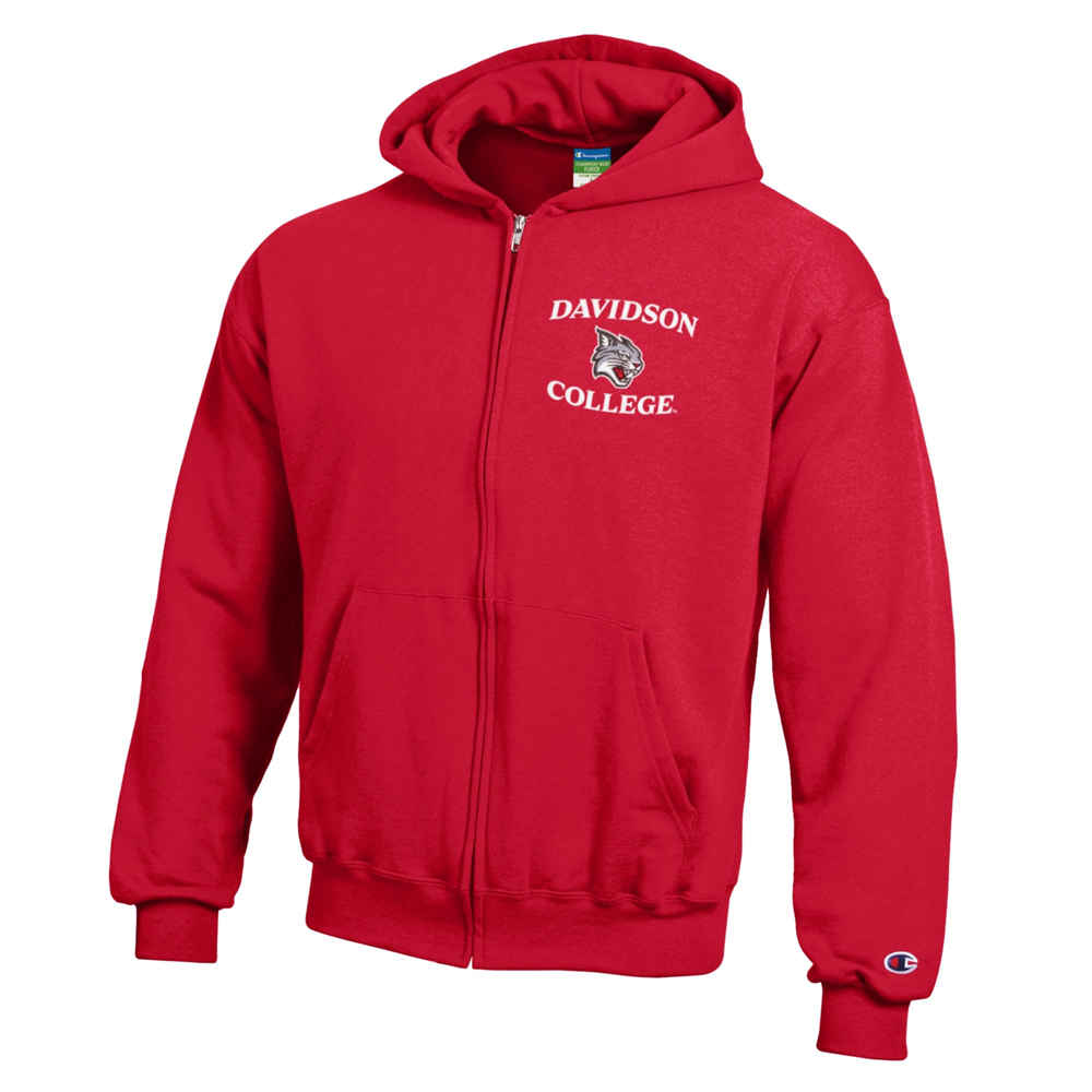 Youth Champion Powerblend Red Full Zip Jacket
