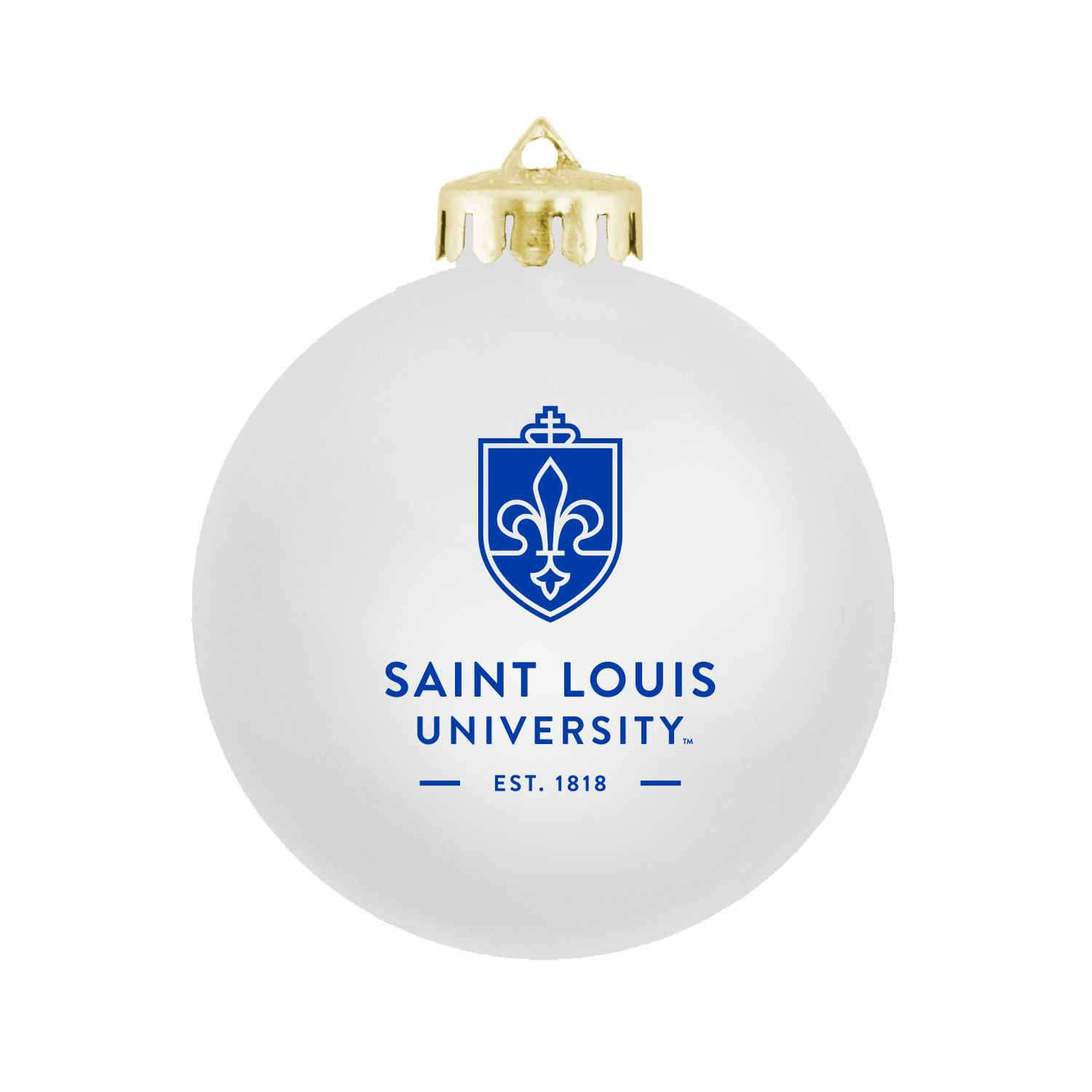 Saint Louis University Round Bulb Ornament