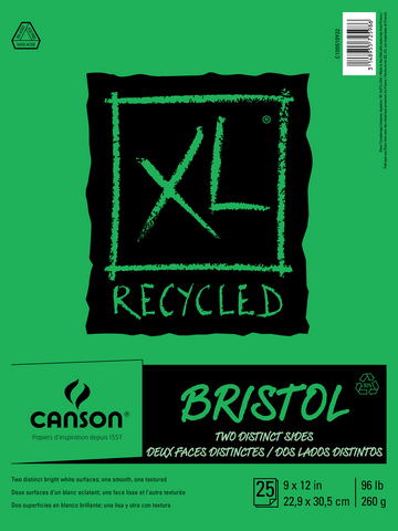 XL Recycled Bristol Pad, 9"x12"
