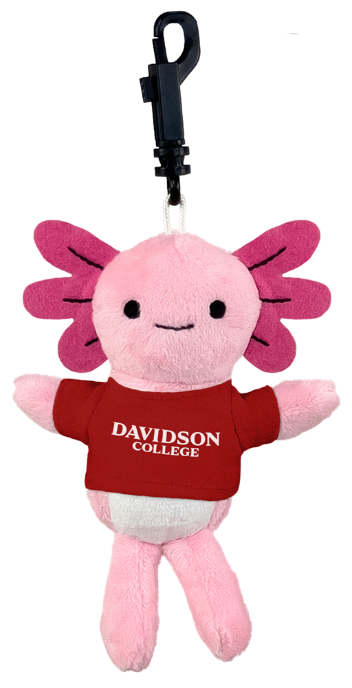 Davidson College Axolotl Keychain