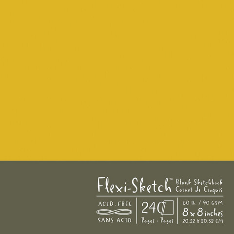 Flexi-Sketch Sketchbook, 8"x8"