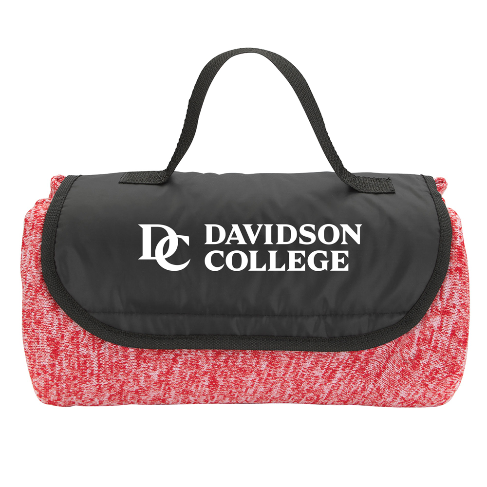 DC Red Heathered Fold Up Blanket