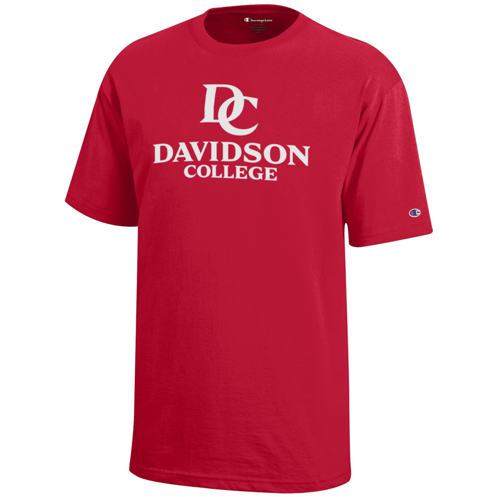 Youth Champion Davidson College Red Tee