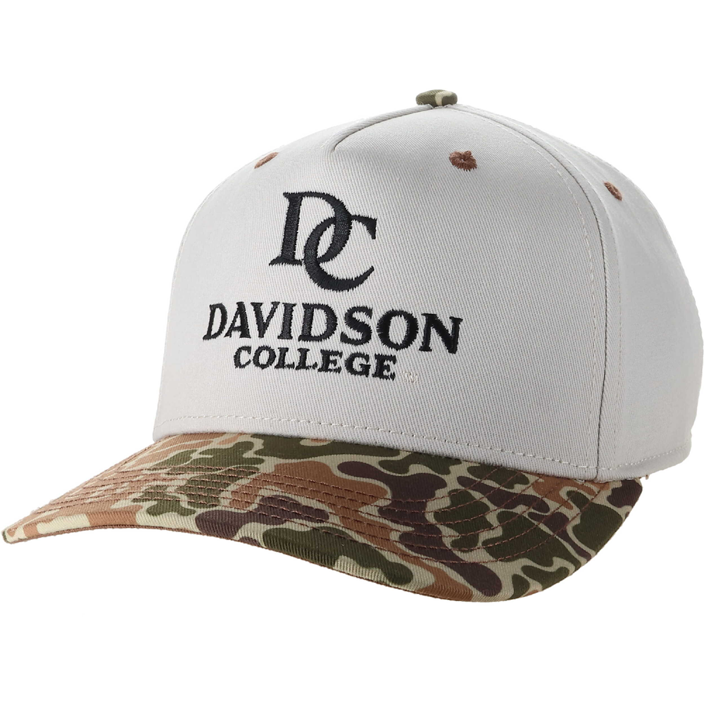 Davidson College Stone Duck Camo Hat