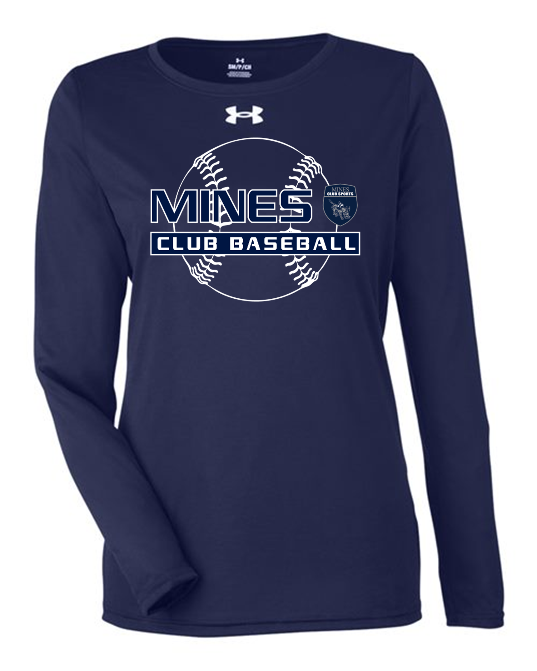 Mines Club Sports Under Armour Women UA Team Tech LS