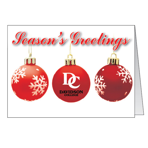 Davidson College Season's Greeting Cards