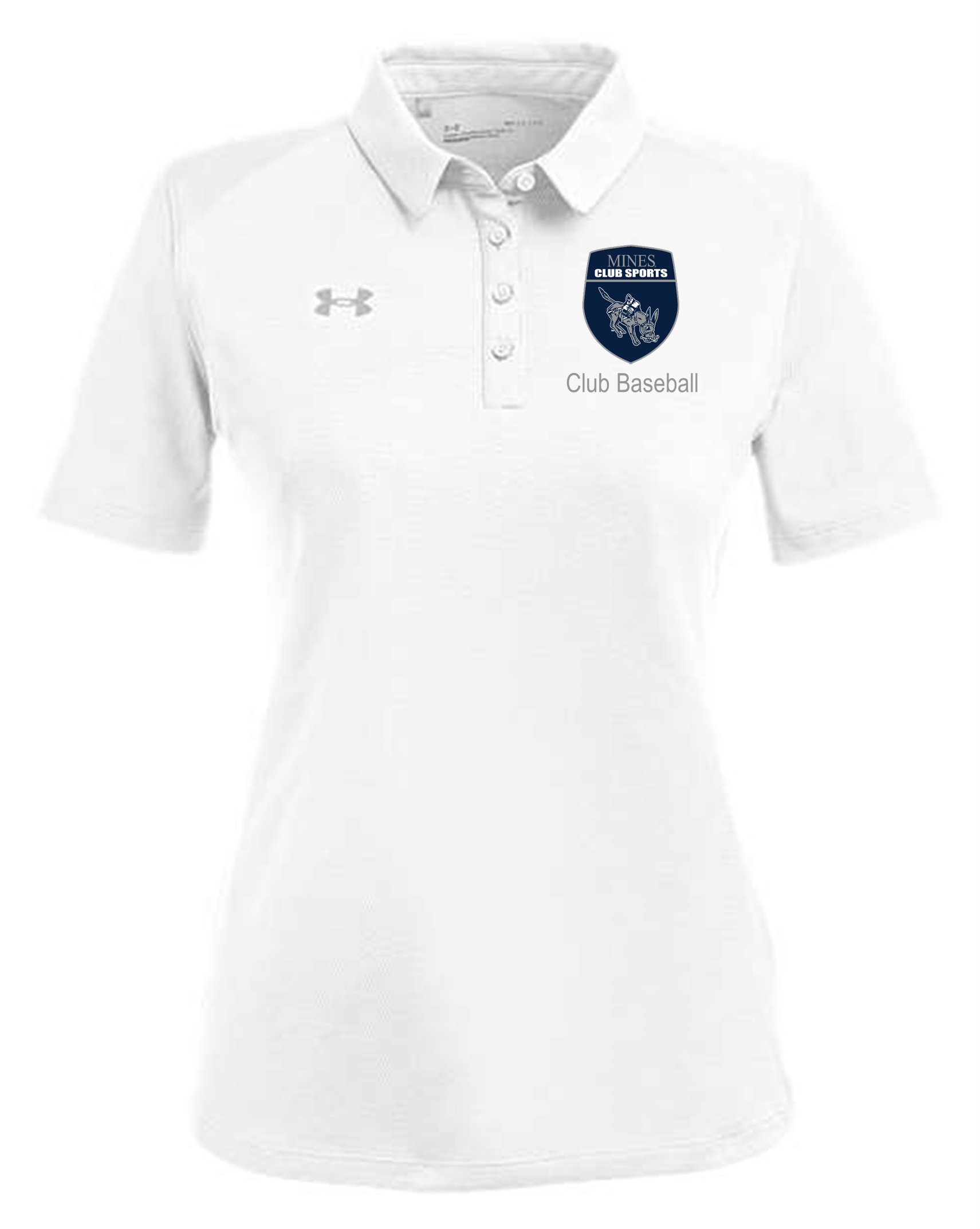 Mines Club Sports Under Armour Women UA Tech Team Polo