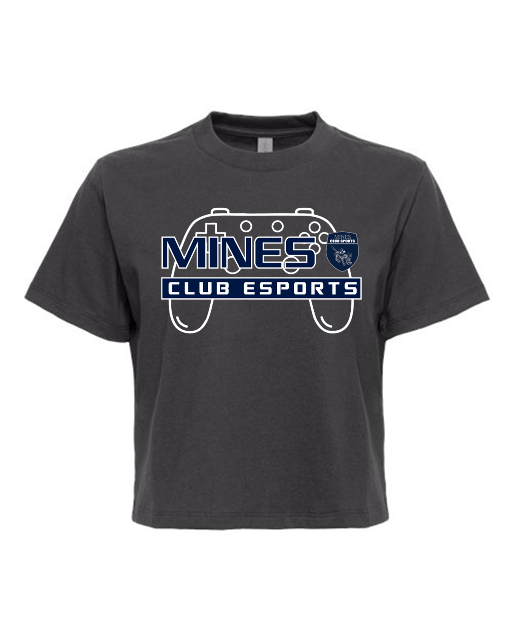 Mines Club Sports Next Level Apparel Women Heavyweight Boxy Tee
