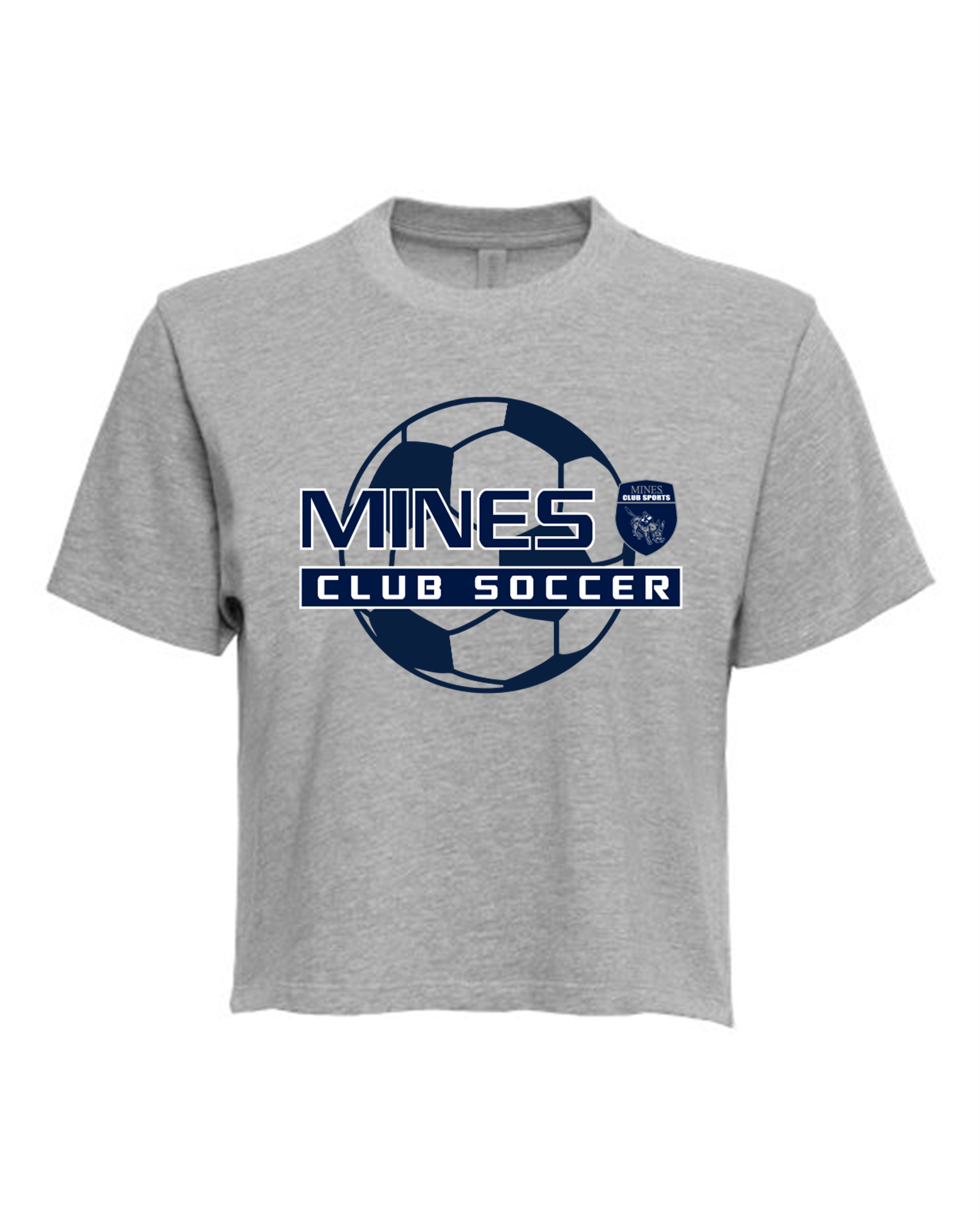 Mines Club Sports Next Level Apparel Women Heavyweight Boxy Tee
