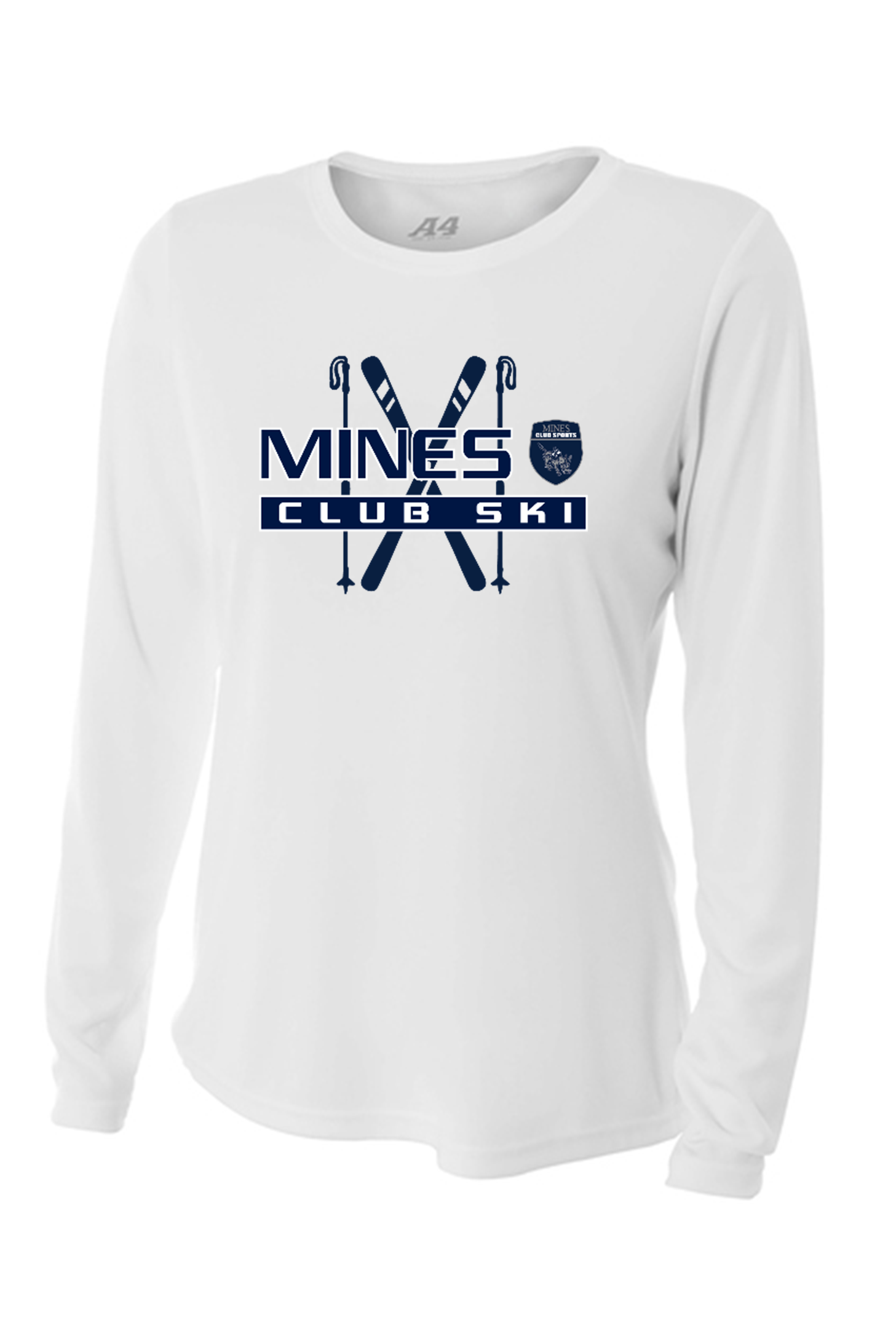 Mines Club Sports A4 Women Cooling Performance Long Sleeve Tee