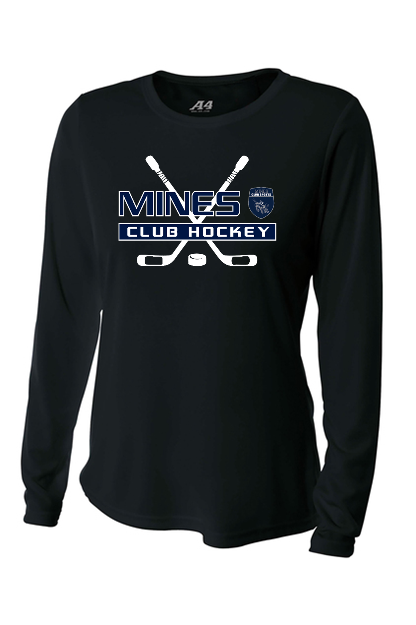 Mines Club Sports A4 Women Cooling Performance Long Sleeve Tee