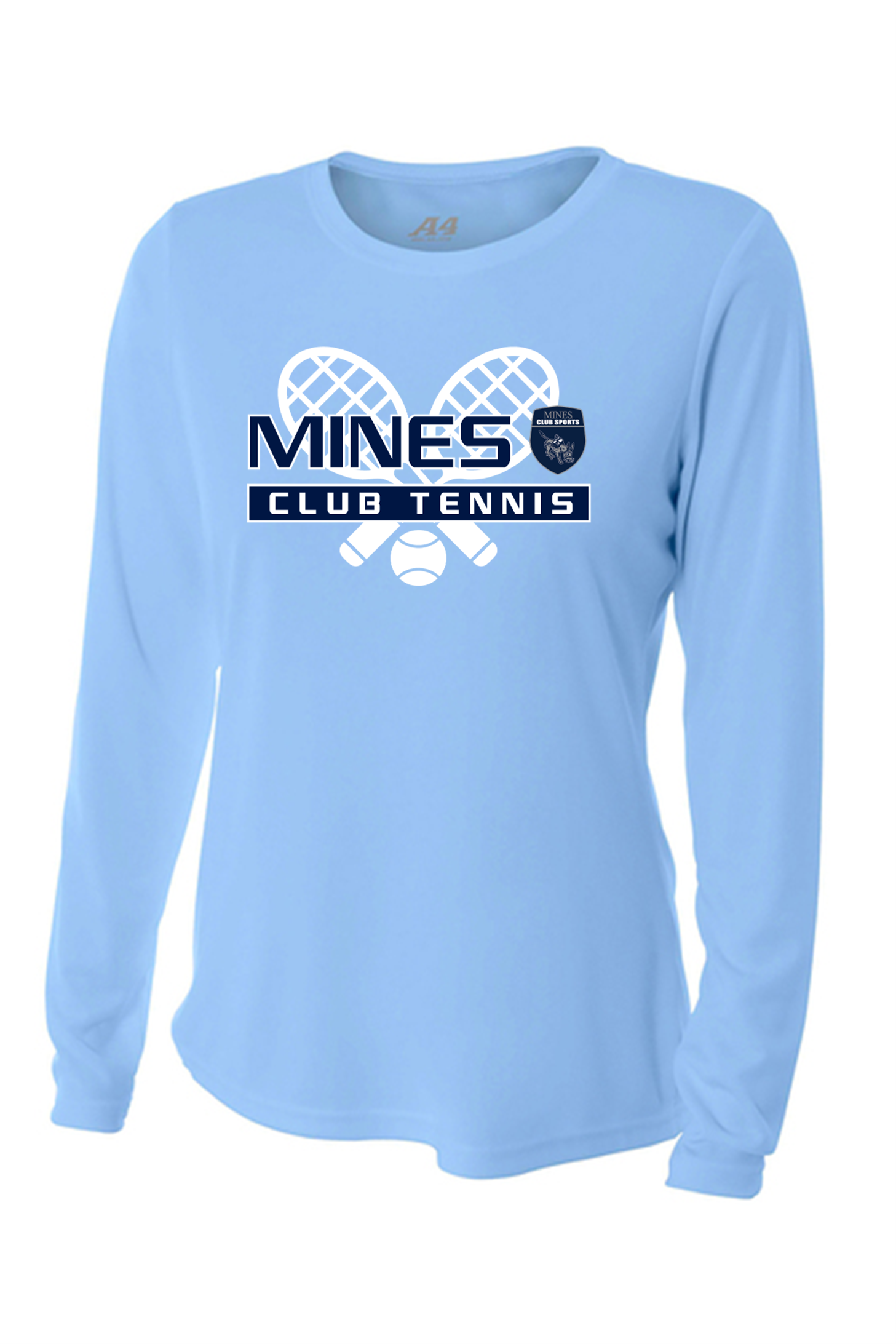 Mines Club Sports A4 Women Cooling Performance Long Sleeve Tee