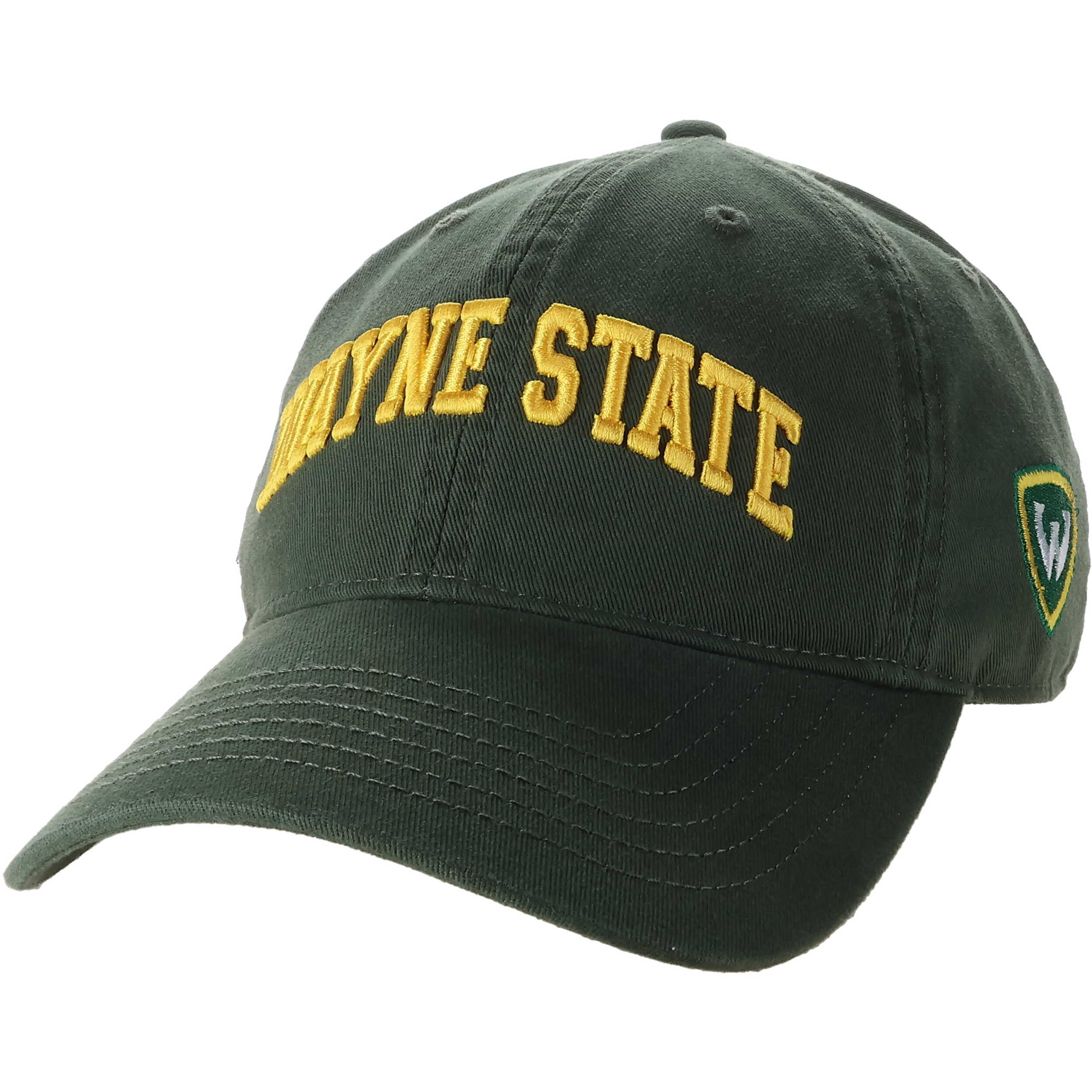 Wayne State w/ Shield Logo on the side Relaxed Twill Hat
