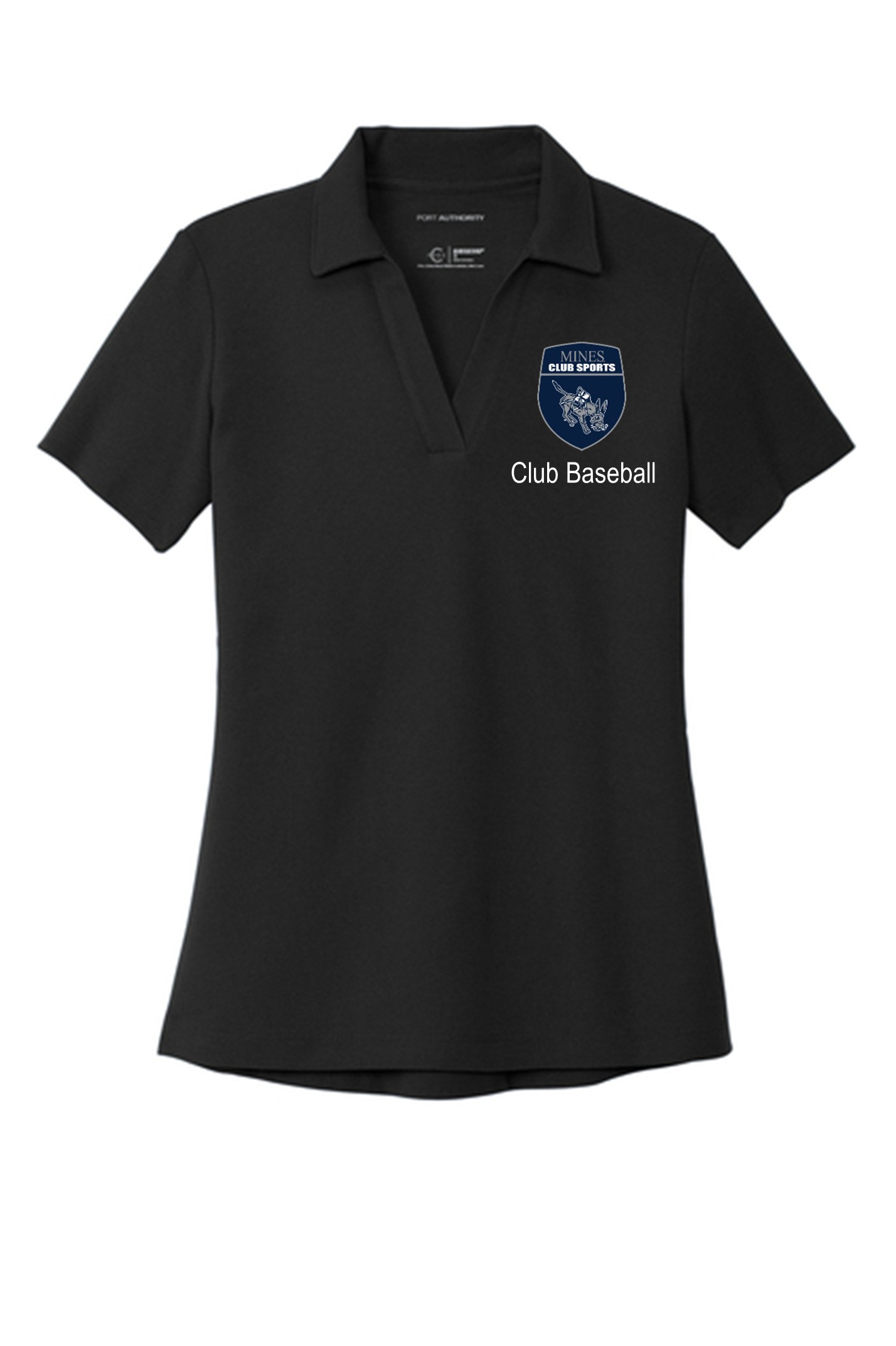 Mines Club Sports Port Authority Women C FREE Cotton Blend Pique Polo