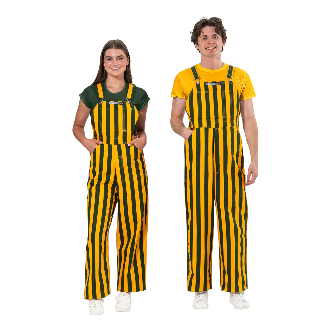 Green & Gold Adult Game Bibs