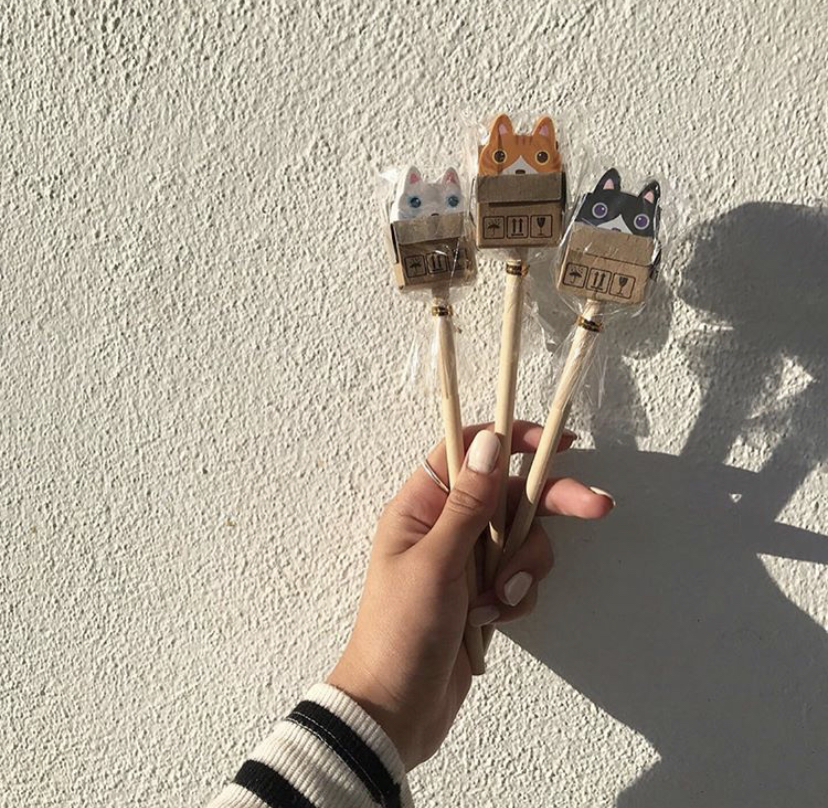 Cat in the Box Pencil