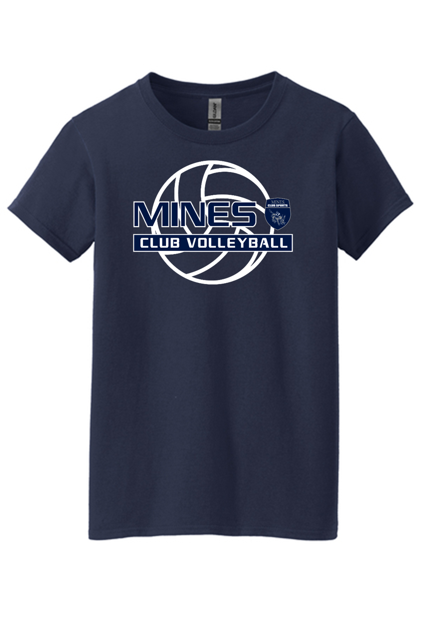 Mines Club Sports Gildan Women Heavy Cotton Tee