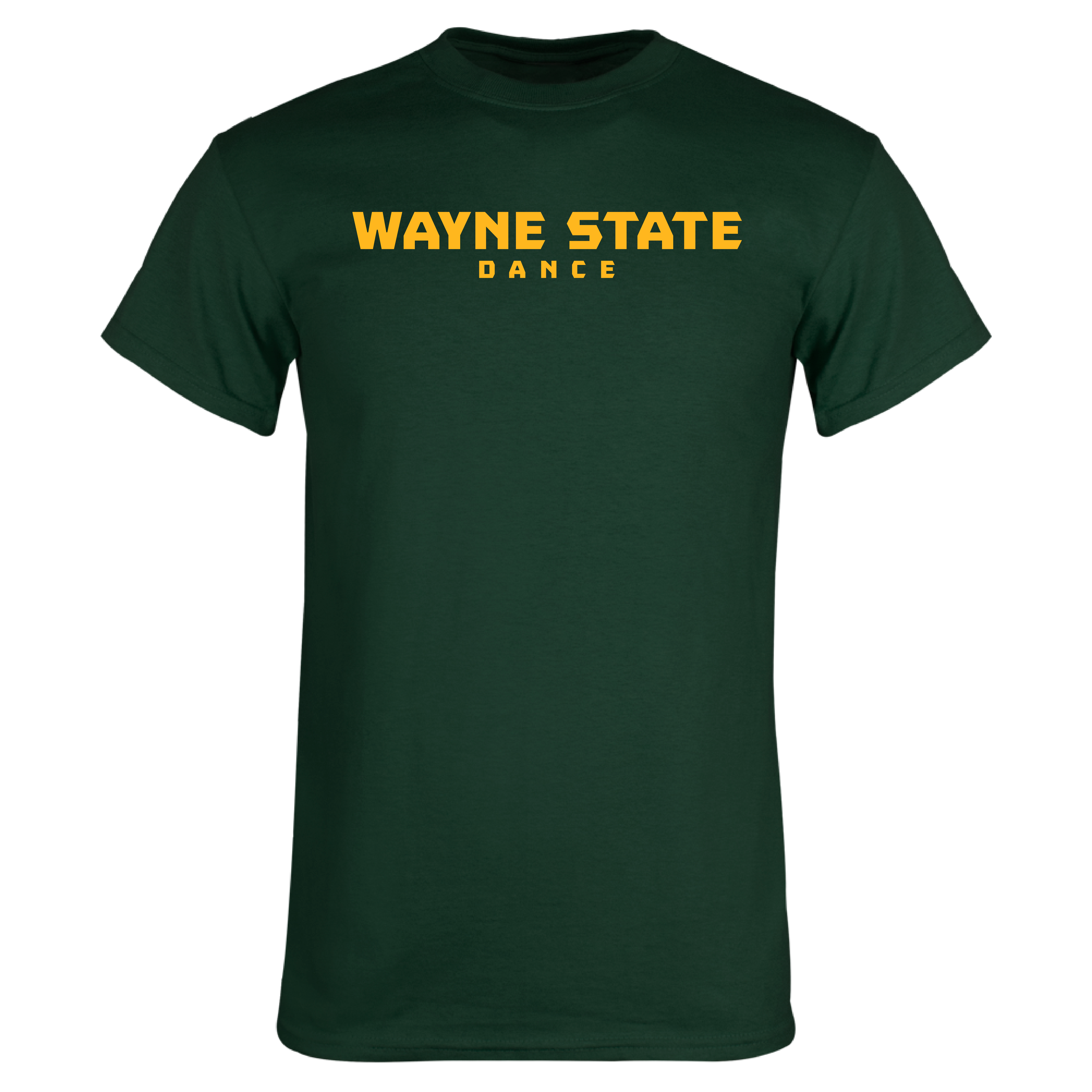 Dance- Wayne State Dark Green TShirt