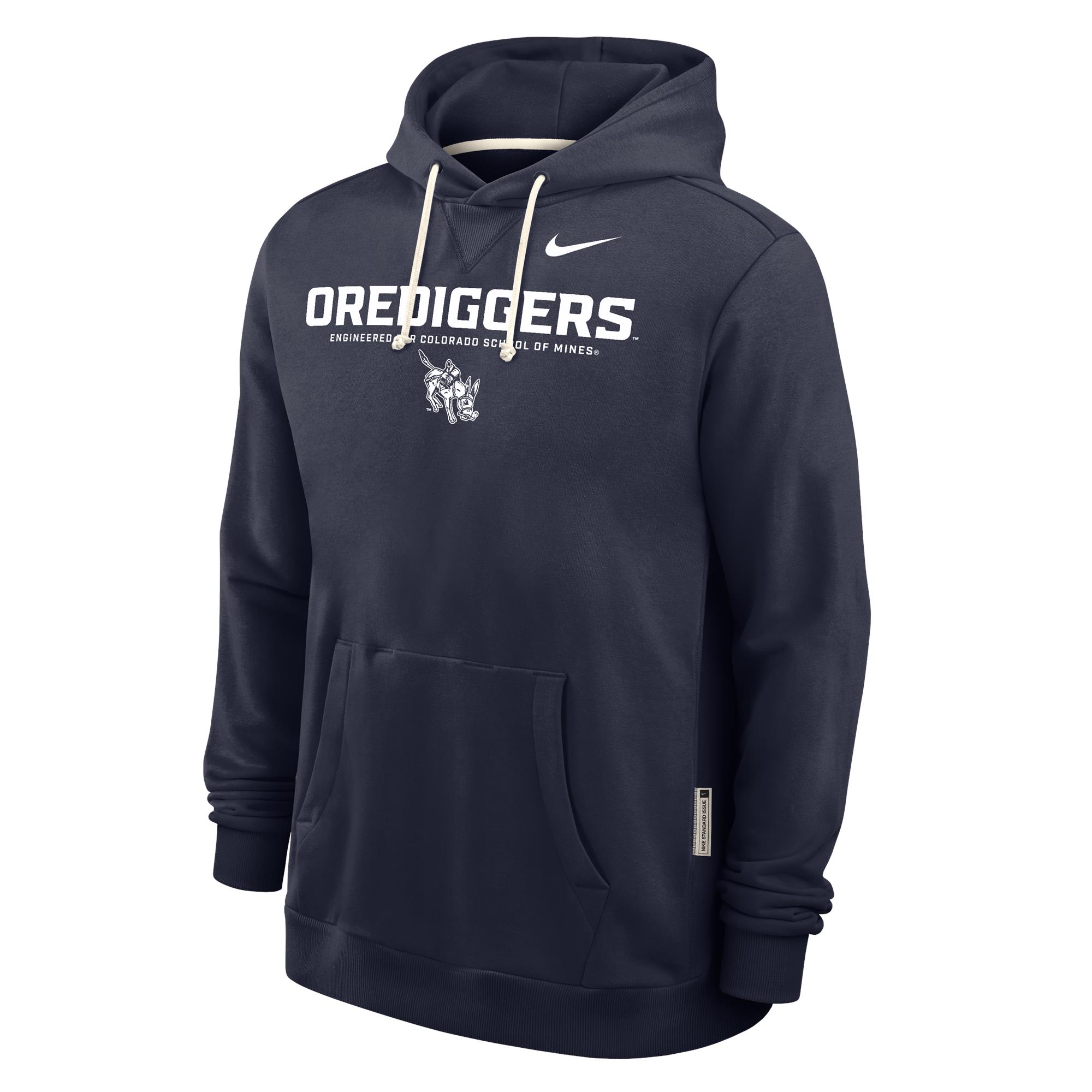 Orediggers Nike® Sideline Hooded Sweatshirt Navy