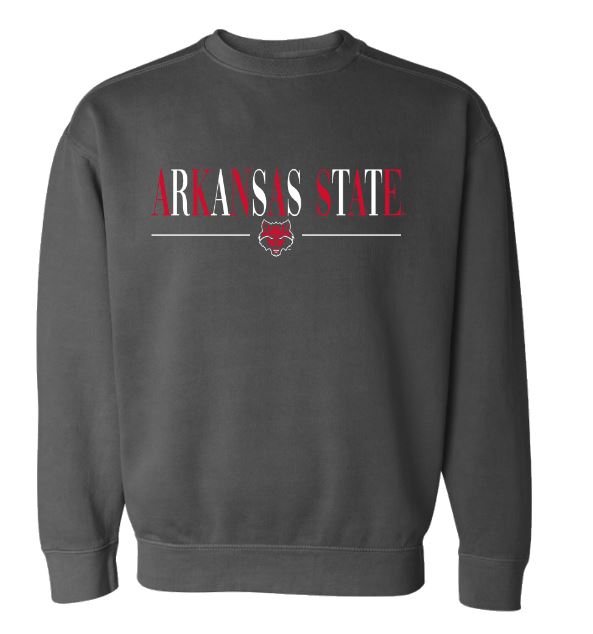 Red Wolves Comfort Colors Crewneck Sweatshirt