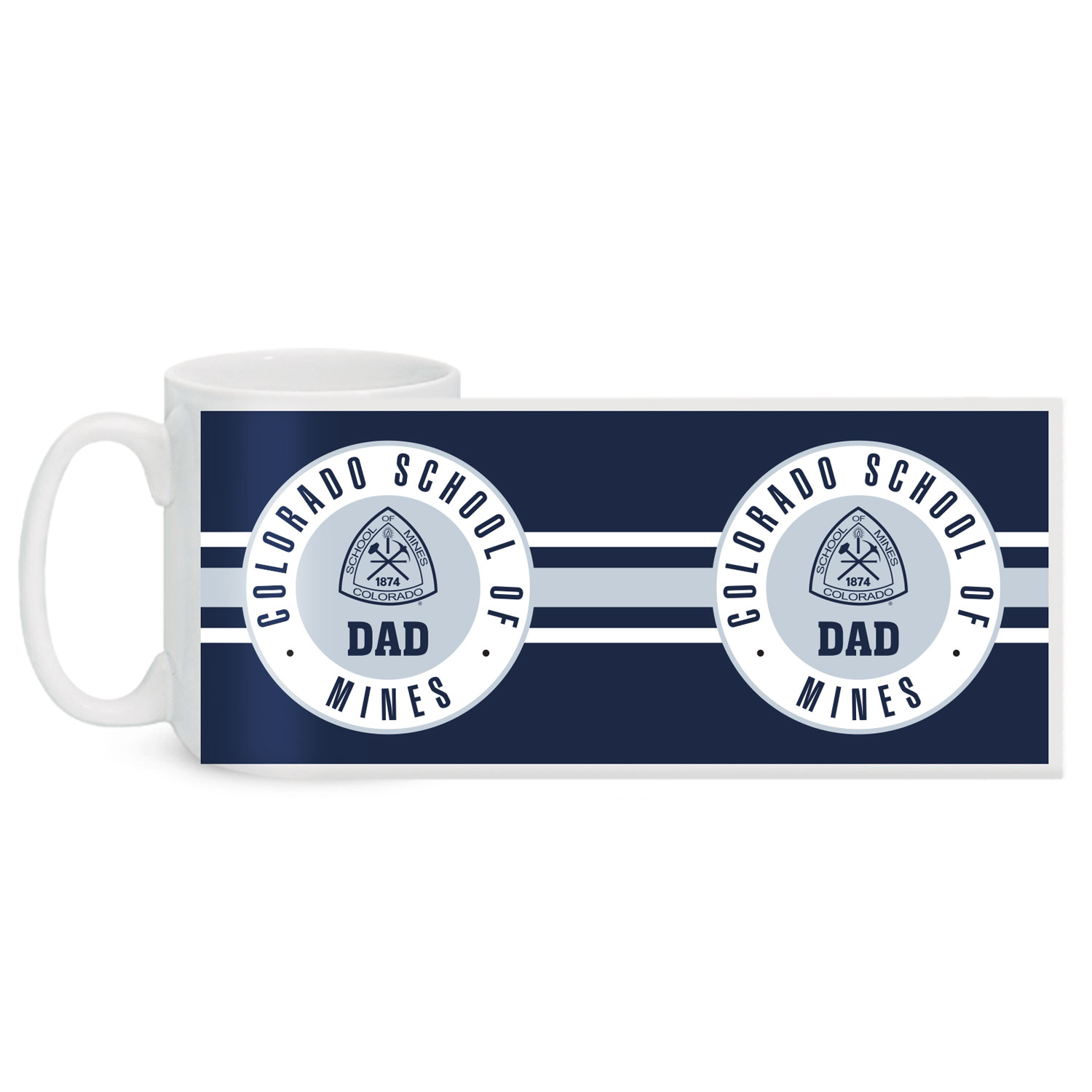 Colorado School of Mines Dad 15 Oz Ceramic Mug