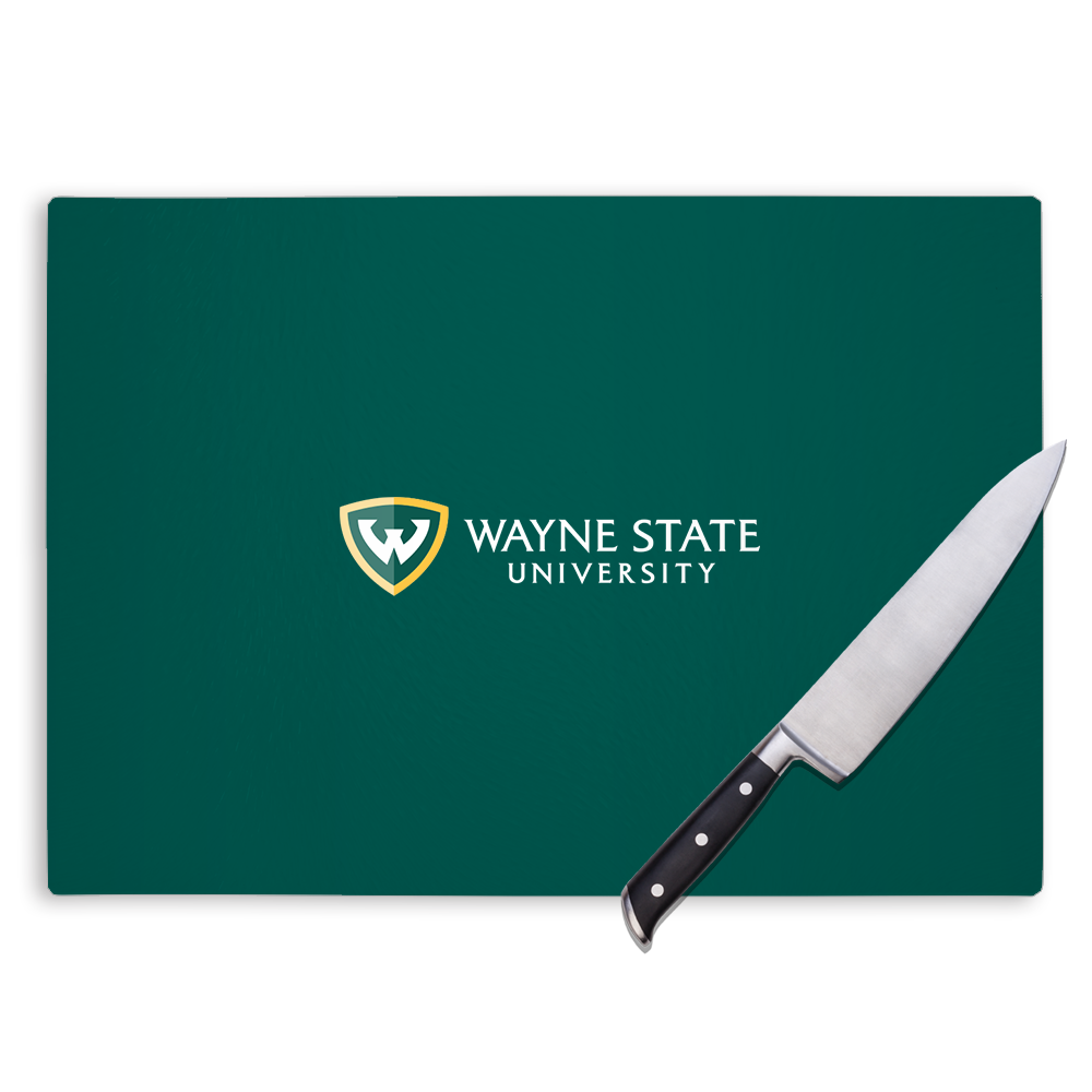 Wayne State Horizontal Cutting Board