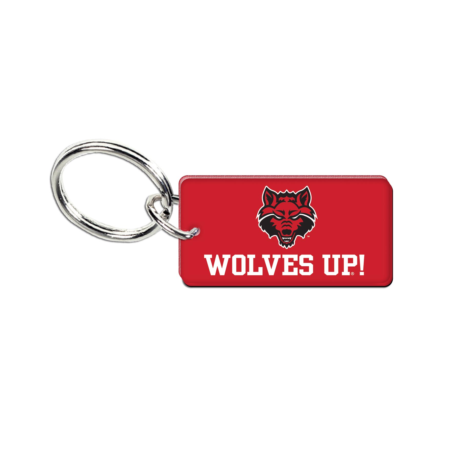 Wolves Up Key Ring