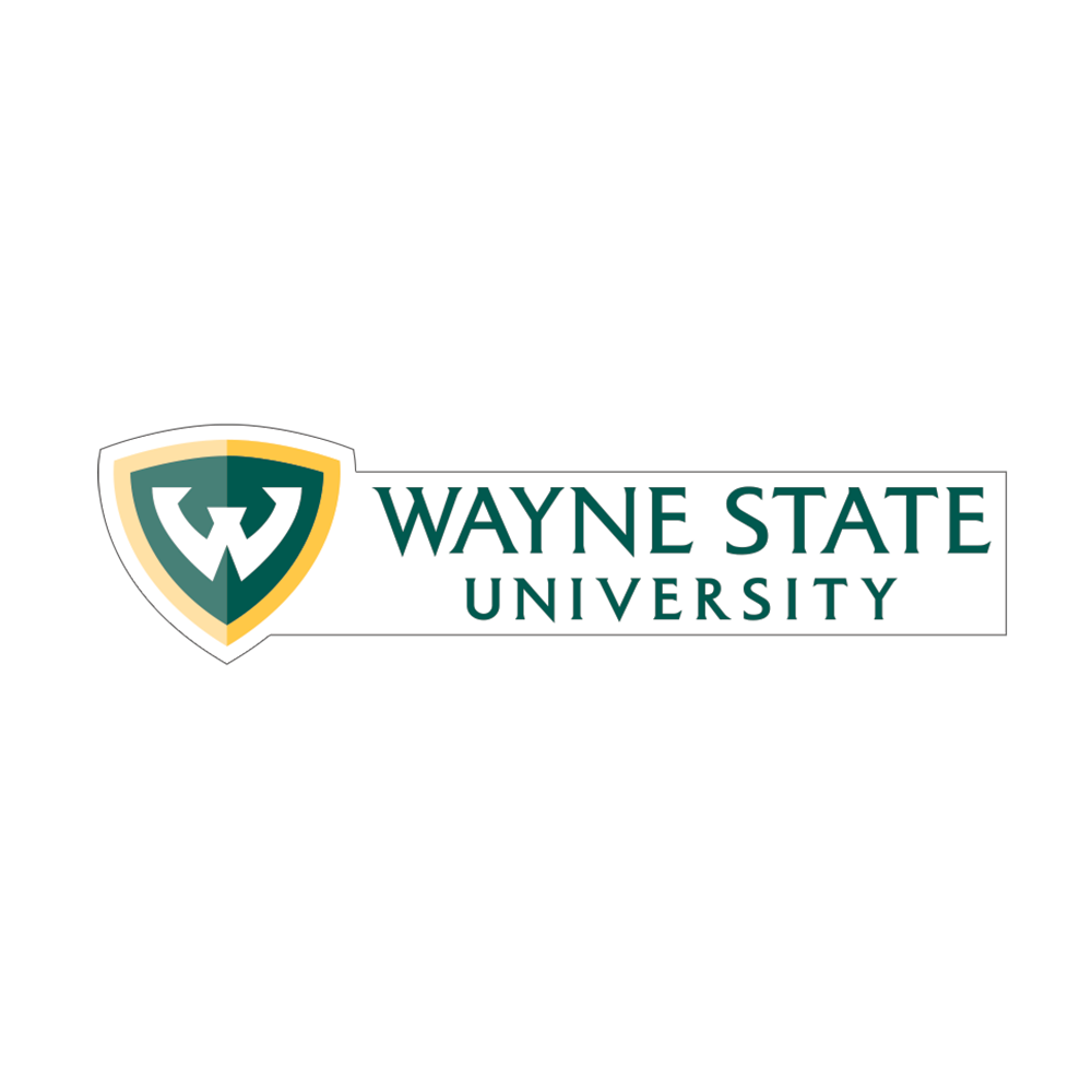 Wayne State Horizontal Medium Decal
