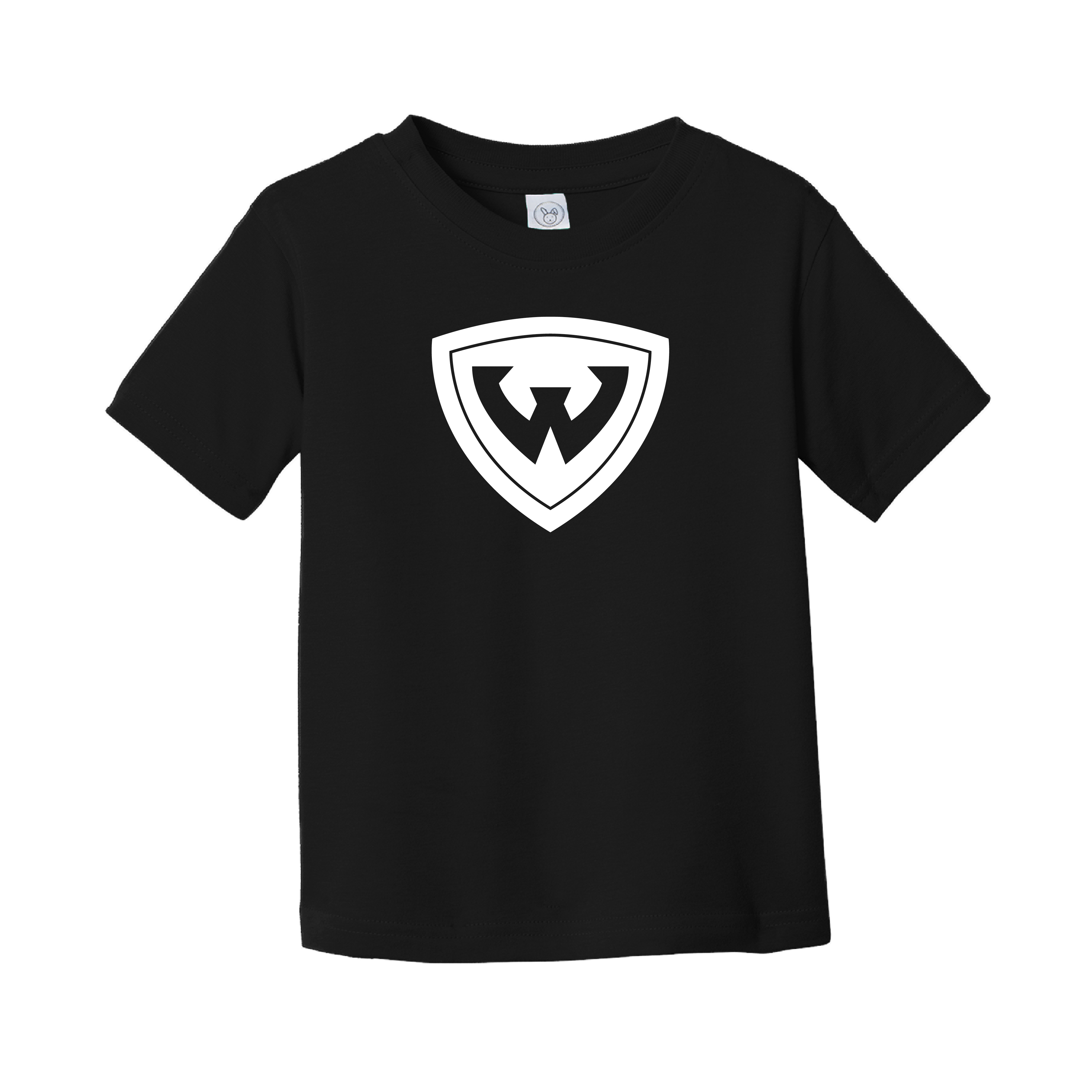 Wayne State Shield Toddler Black T Shirt
