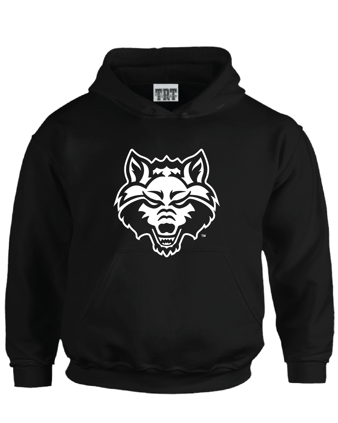 Red Wolves Toddler Hooded Sweatshirt