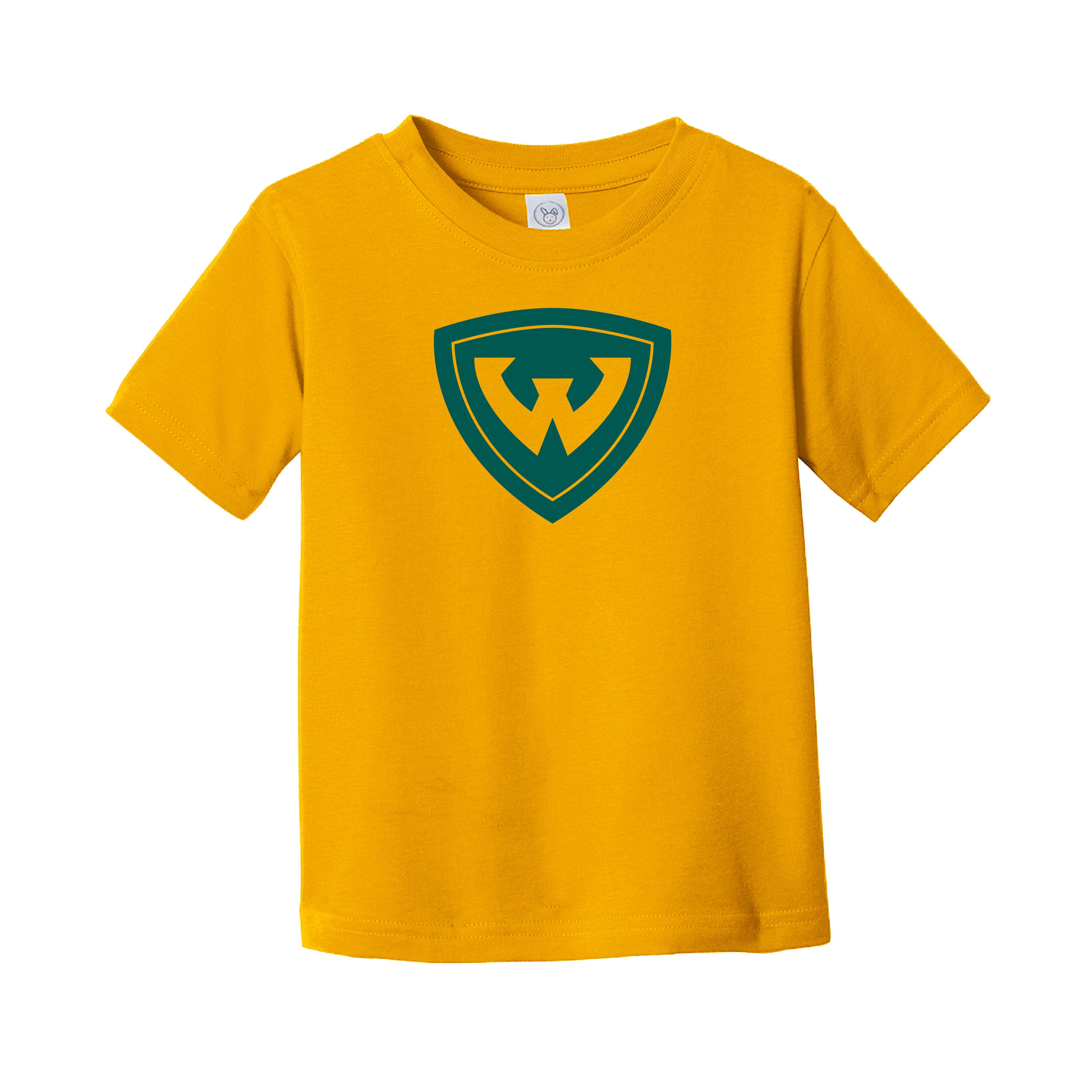 Wayne State Shield Toddler Gold T Shirt