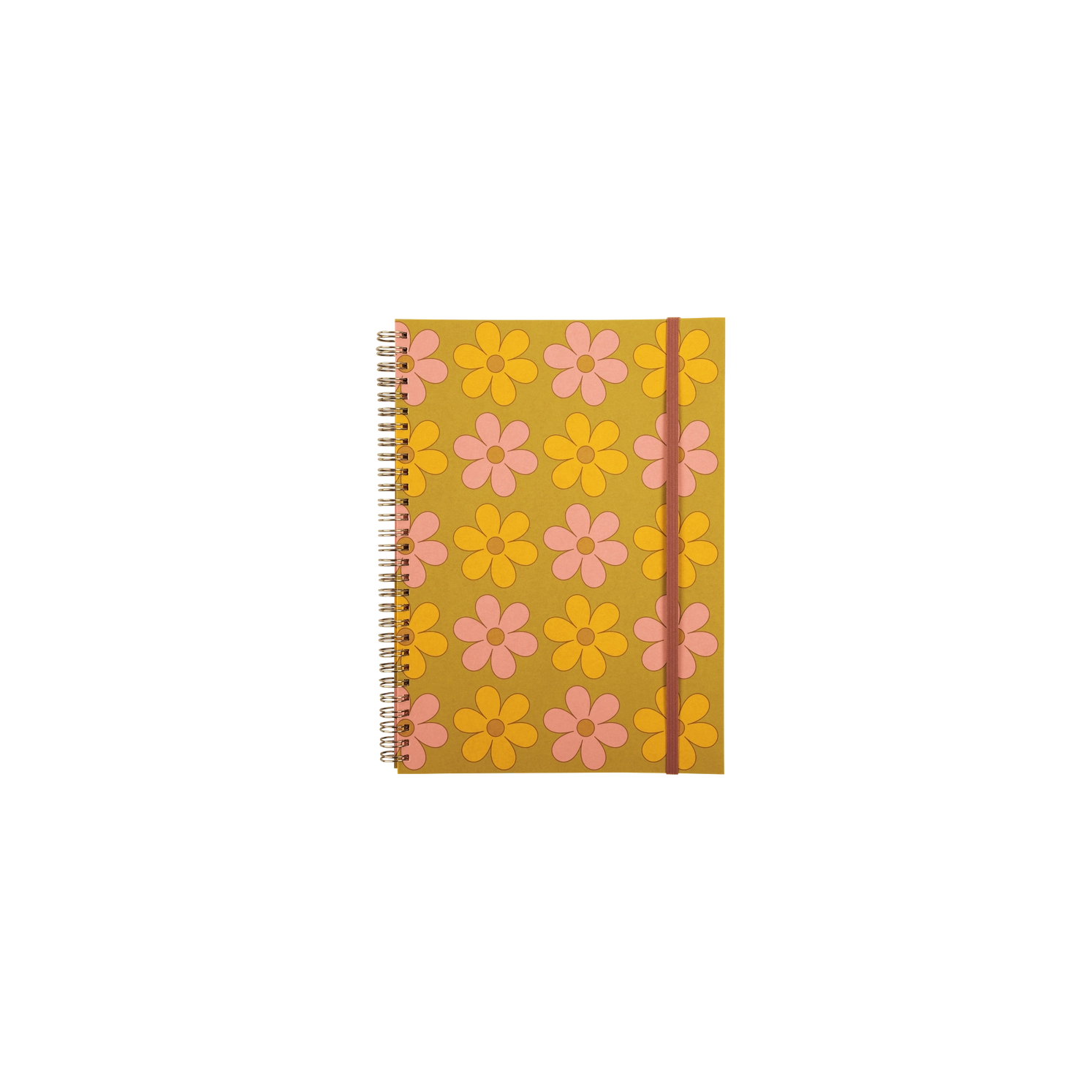 Undated Perpetual Planner - Color Block Daisy - Small