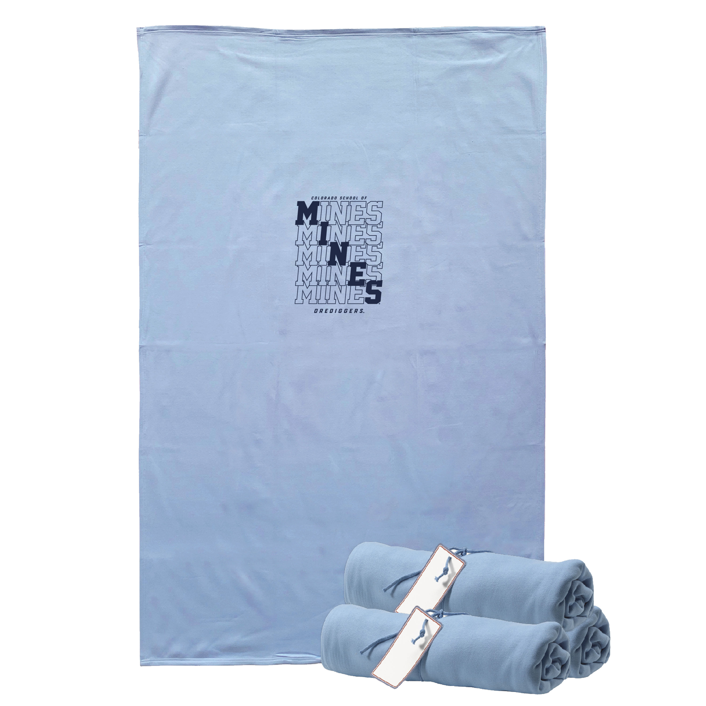 Colorado School of Mines Sweatshirt Blankets