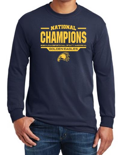 Golden Eagles National Champion ESports Long Sleeve TShirt