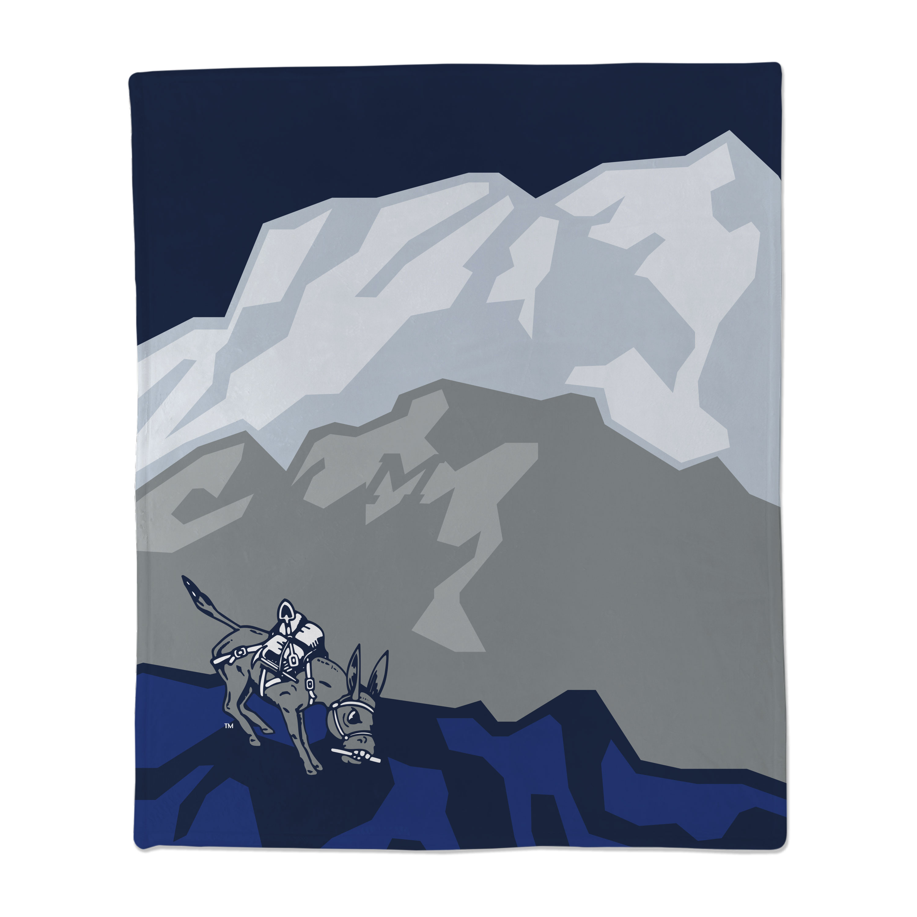 Orediggers Microfleece Throw