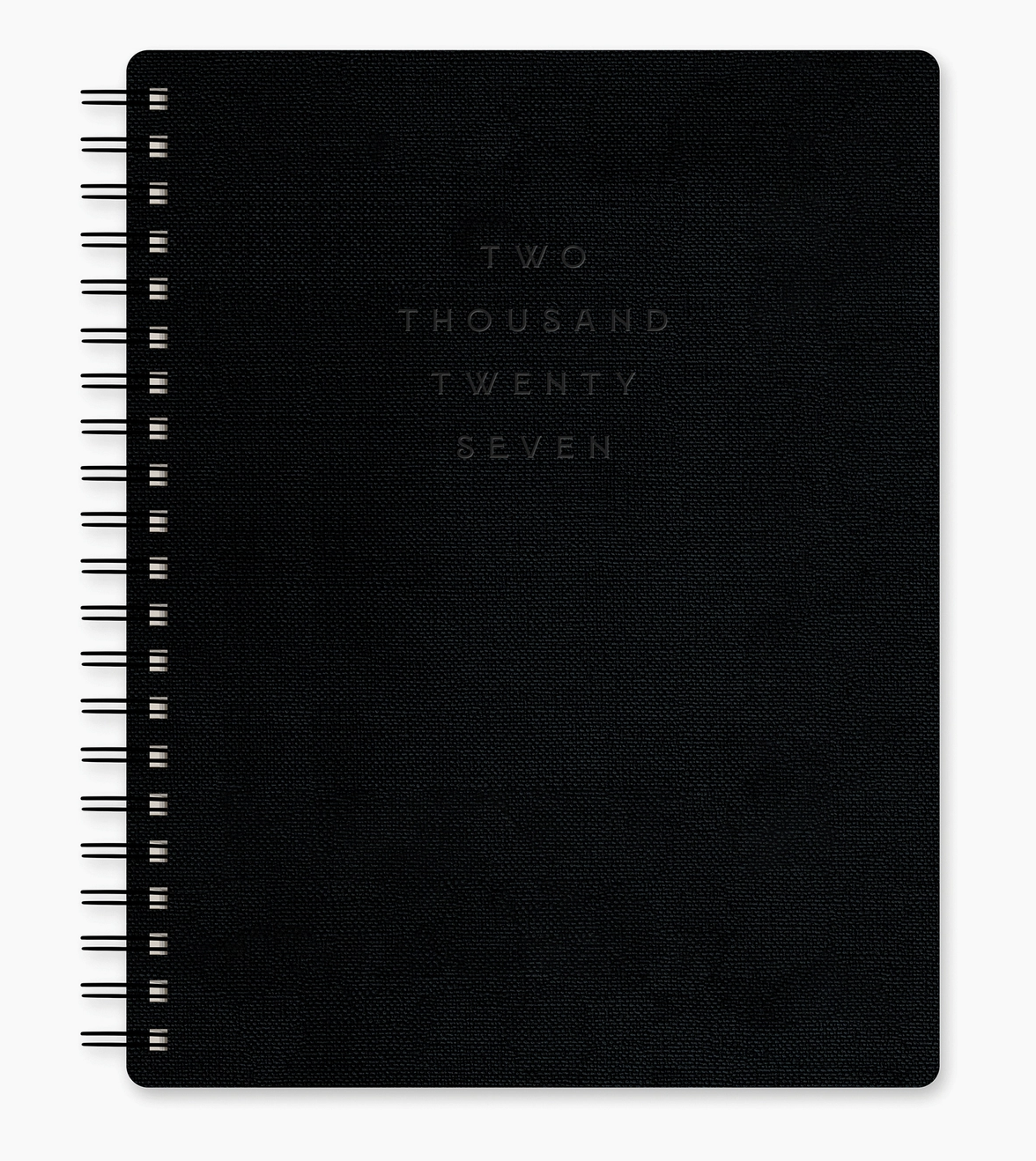 2027 Midnight Black Baxter Planner