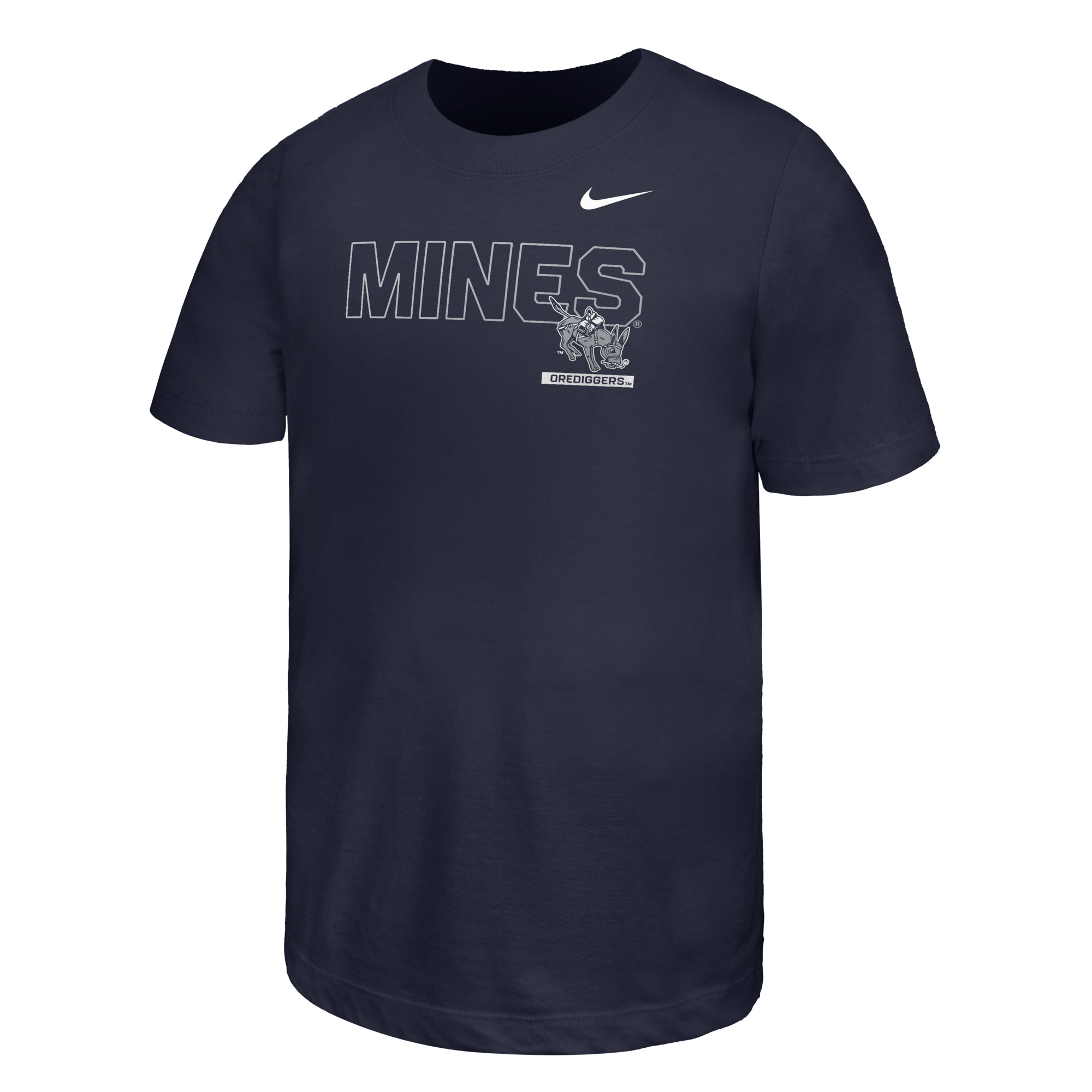 Mines Orediggers Nike Youth Core Cotton T-Shirt