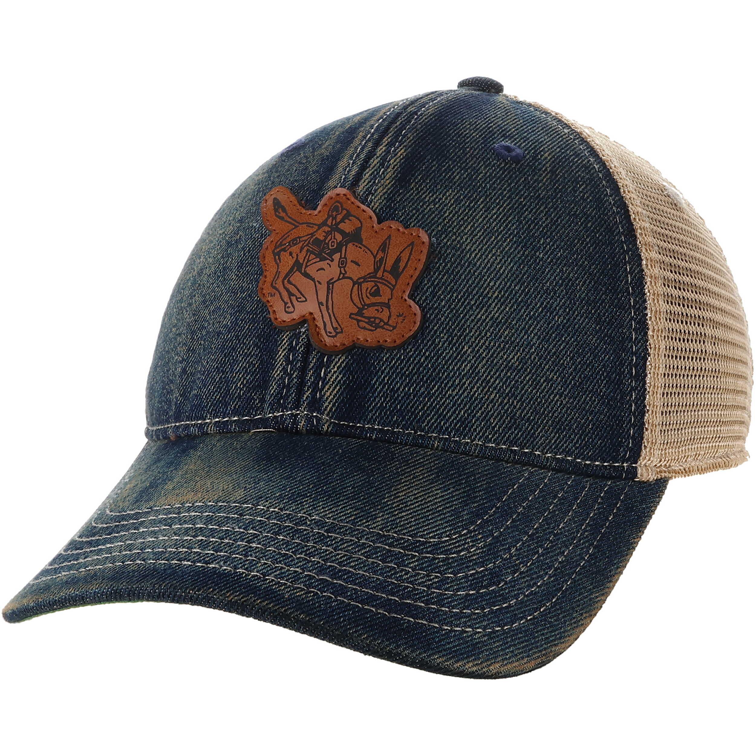 Orediggers Leather Patch Relaxed Mesh Trucker Hat