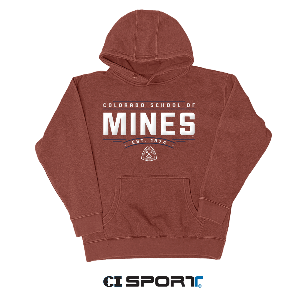 Colorado School of Mines Vintage Hooded Sweatshirt
