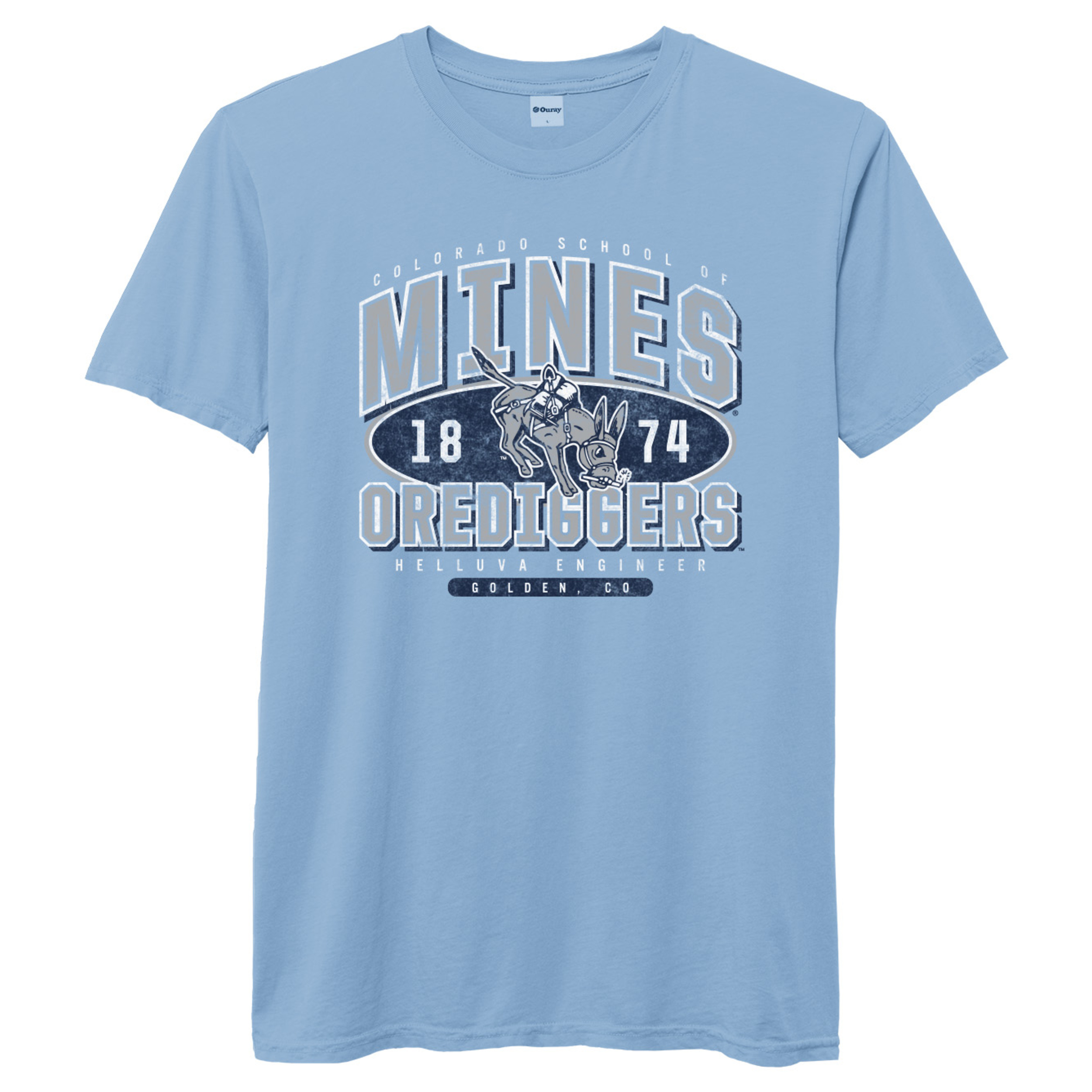 Mines Orediggers Pigment Dyed T-Shirt