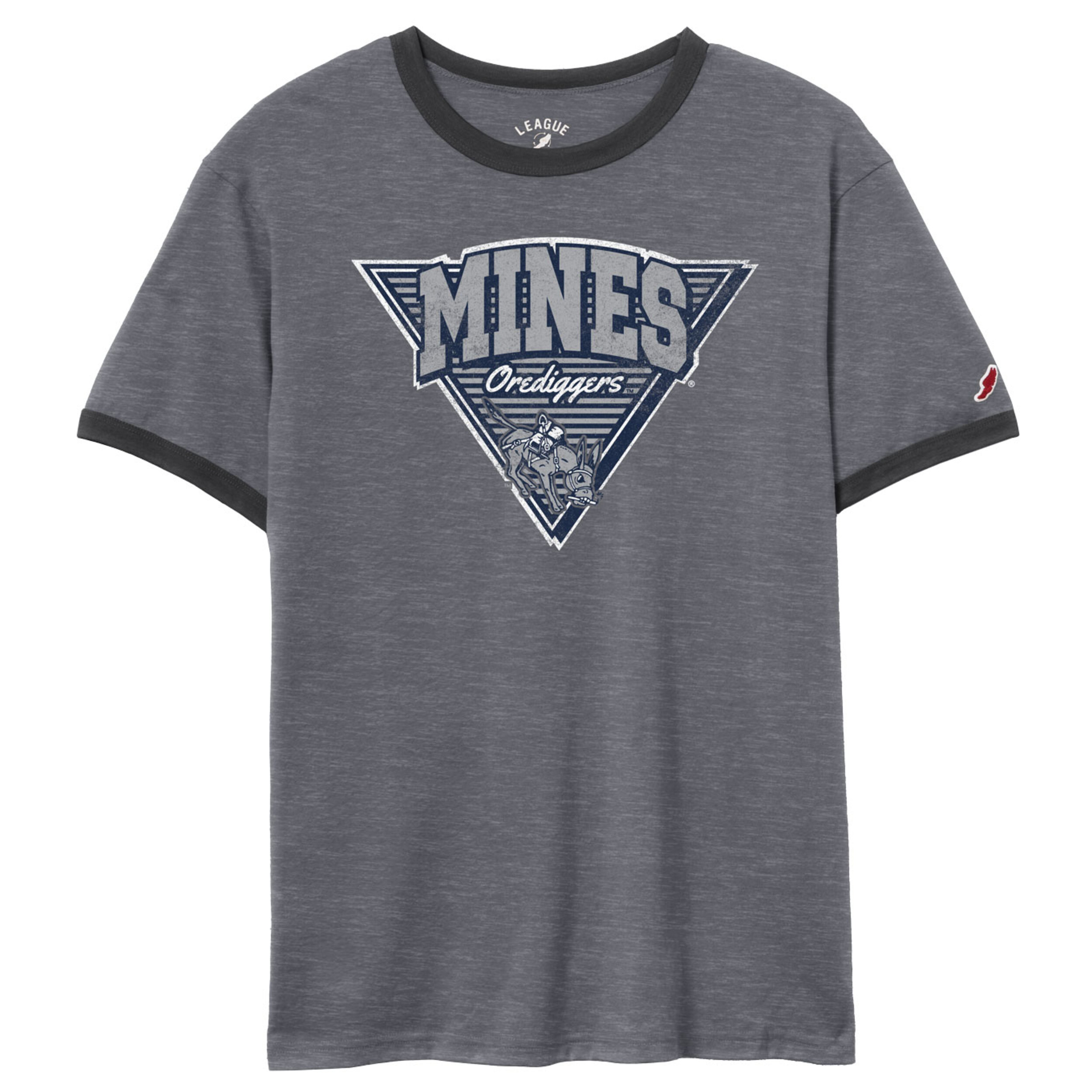 Mines Orediggers Retro Ringer T-Shirt