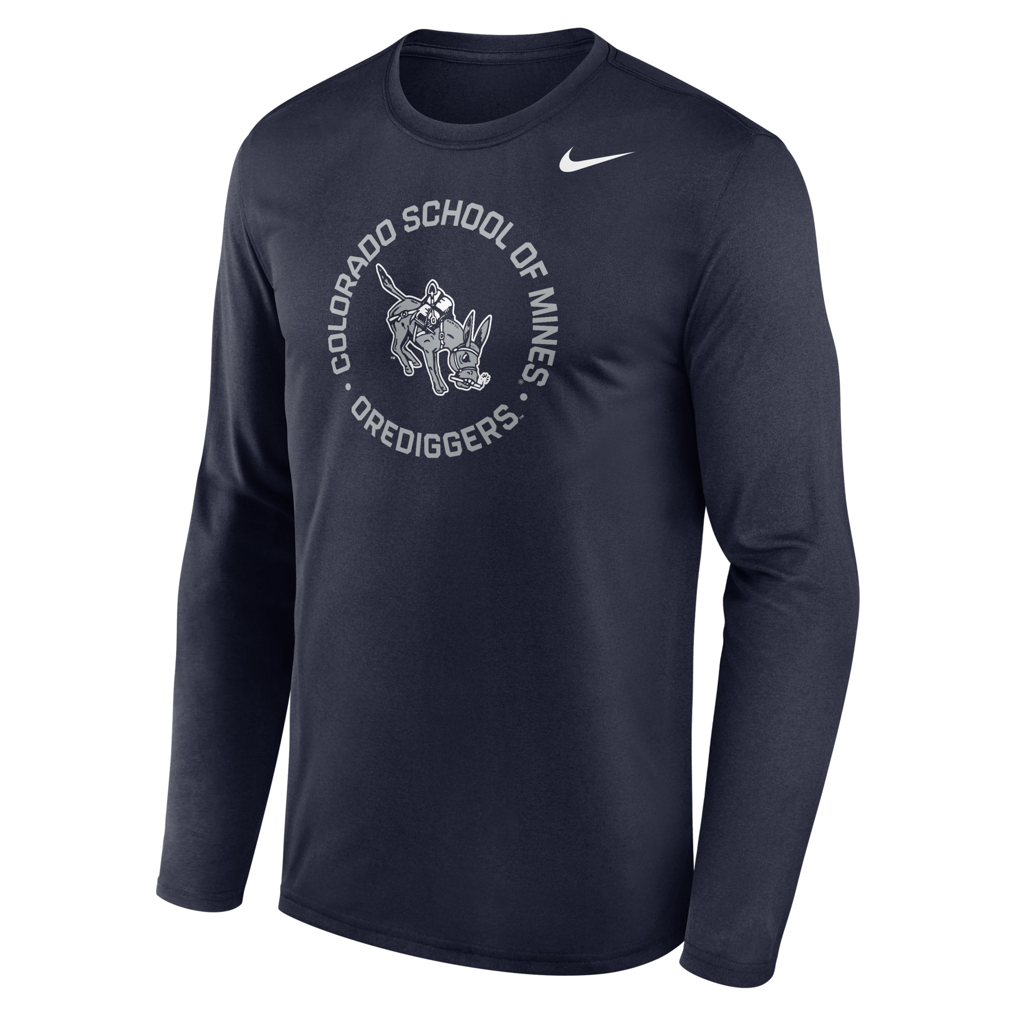 Colorado School of Mines Orediggers Nike Legend Long Sleeve T-Shirt
