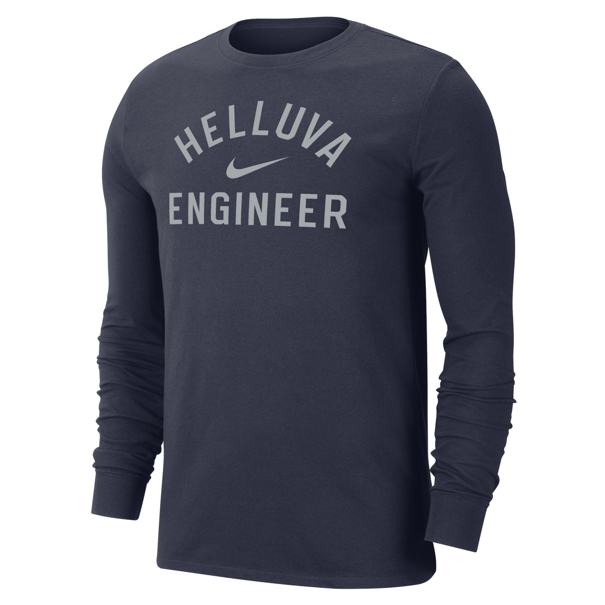 Helluva Engineer Nike Dri-FIT Cotton Long Sleeve T-Shirt