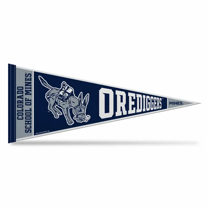 Mines Orediggers Felt Pennant