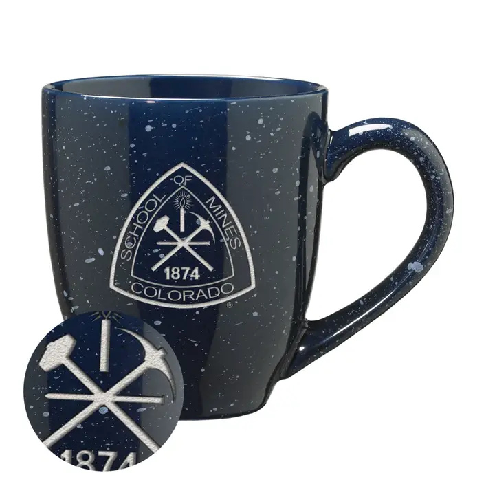 Mines Engraved 15 oz Coffee Mug