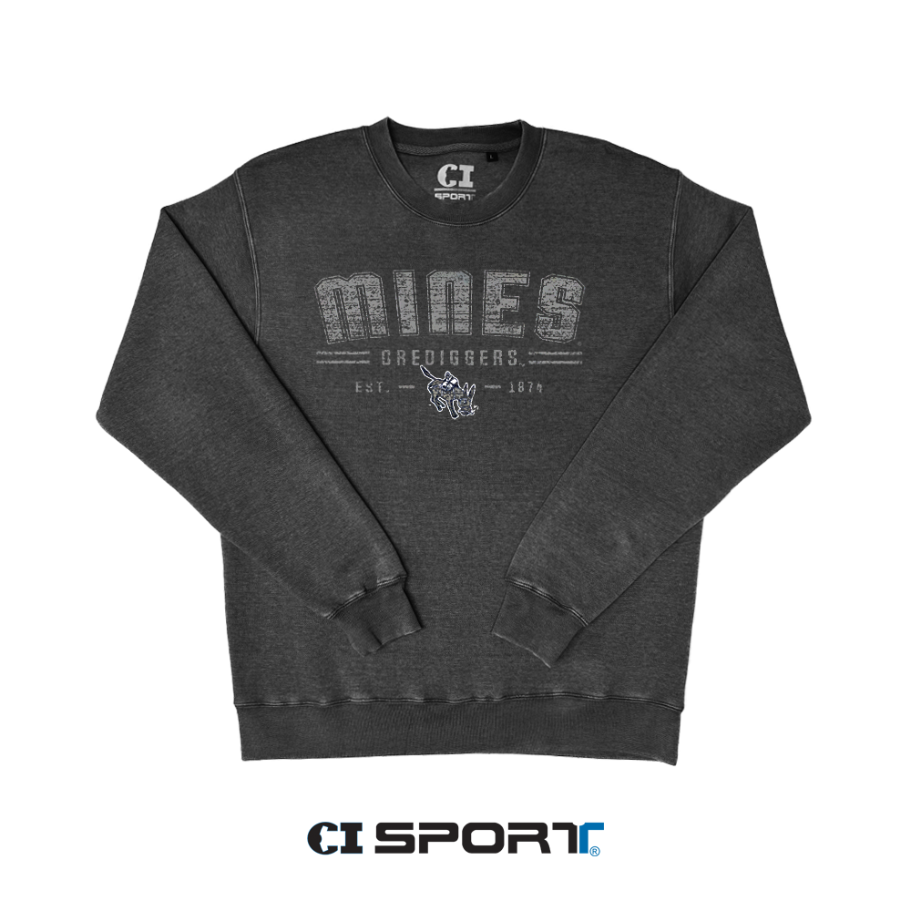 Mines Orediggers Vintage Crew Sweatshirt