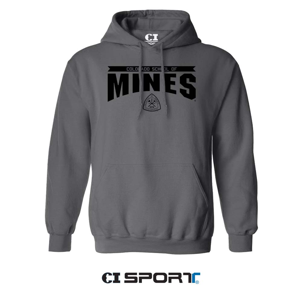 Colorado School of Mines Embroidered Hooded Sweatshirt