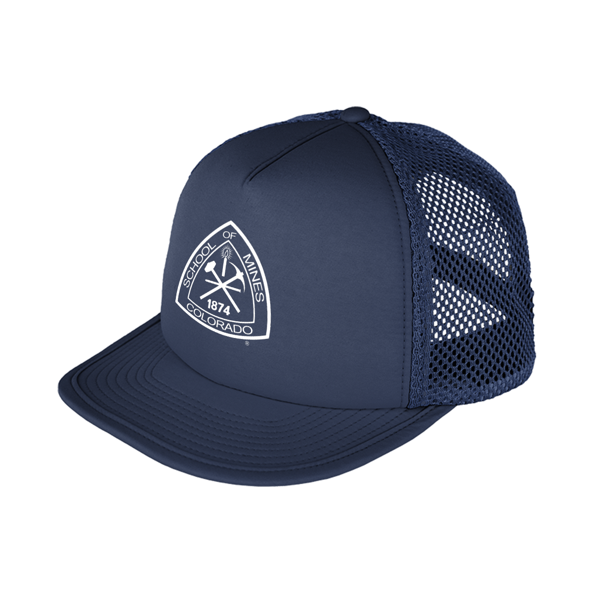 Colorado School of Mines Adventure Trucker Hat