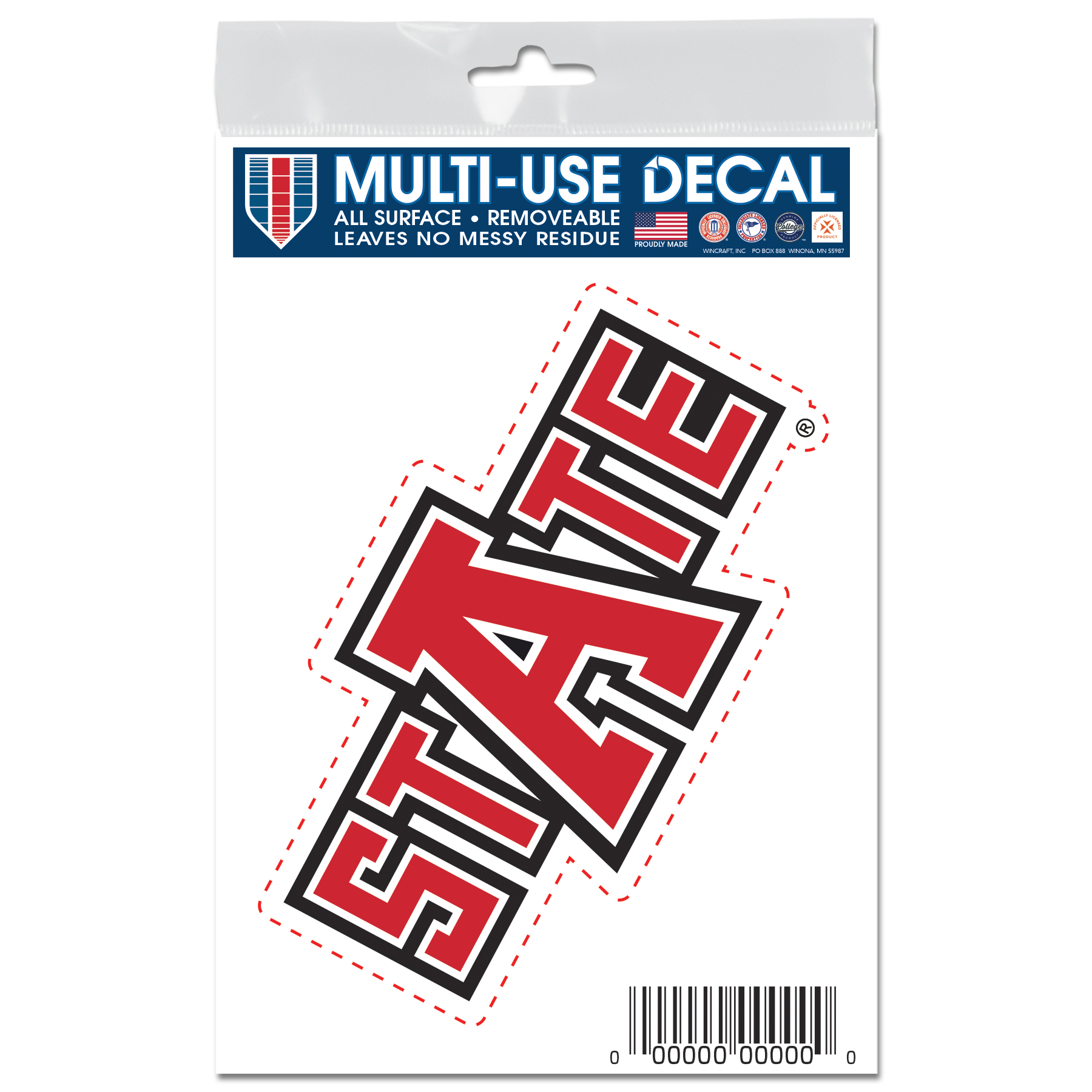 A-State Multi-Use 3x5 Decal