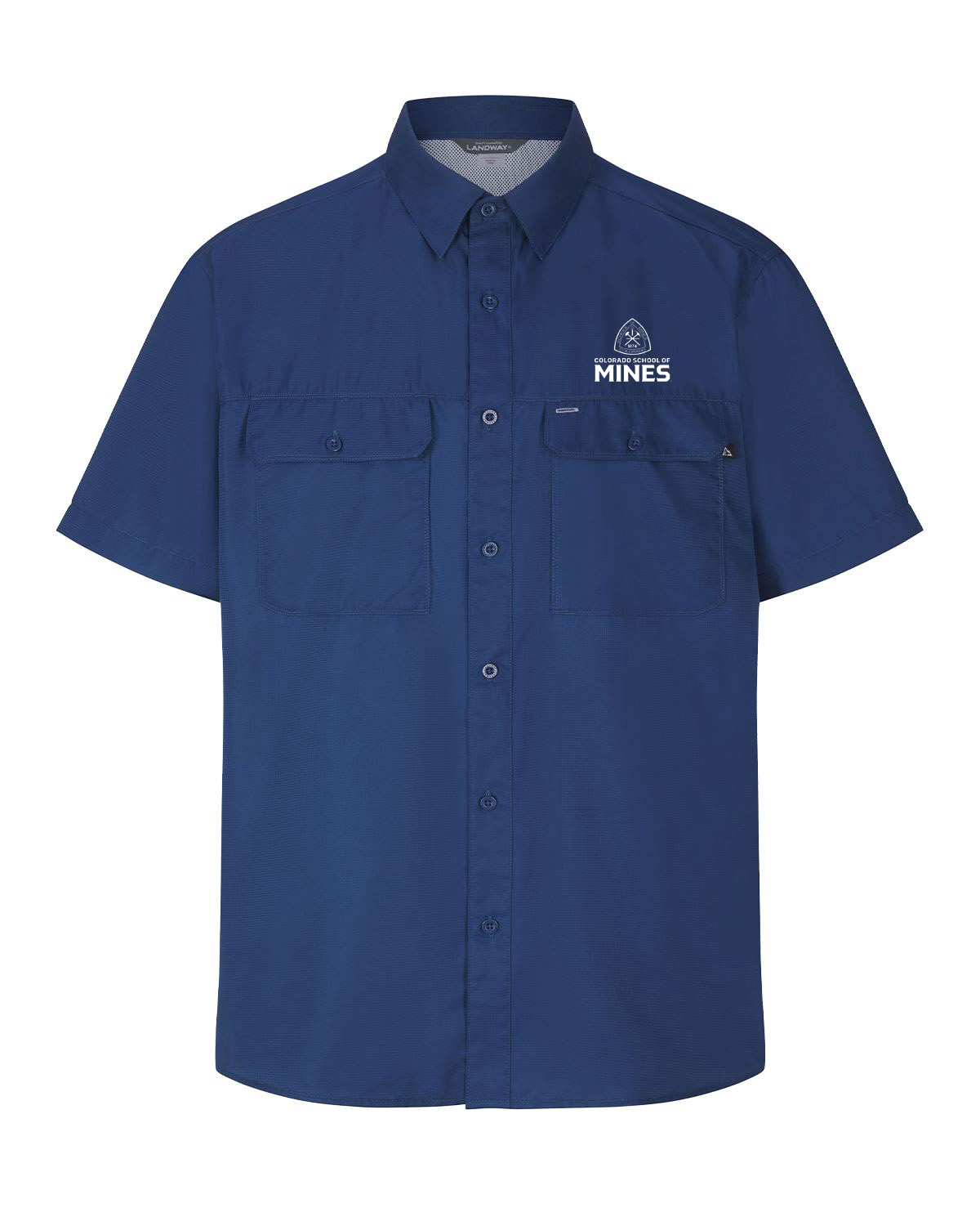 Colorado School of Mines Short Sleeve Outdoor Utility Shirt
